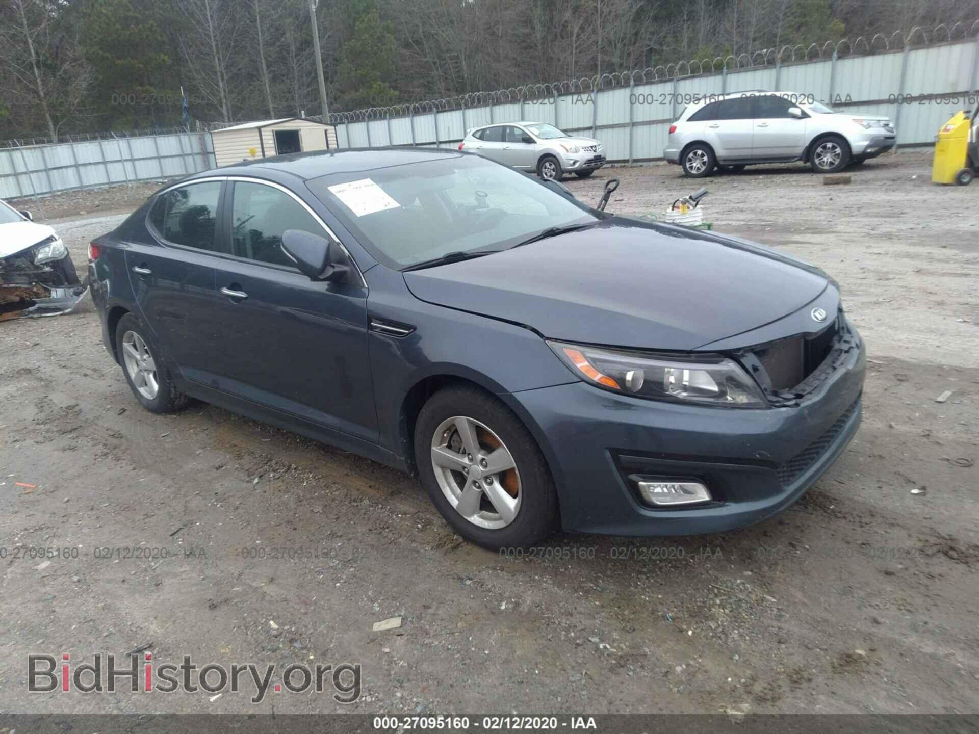Фотография 5XXGM4A72FG476599 - KIA OPTIMA 2015