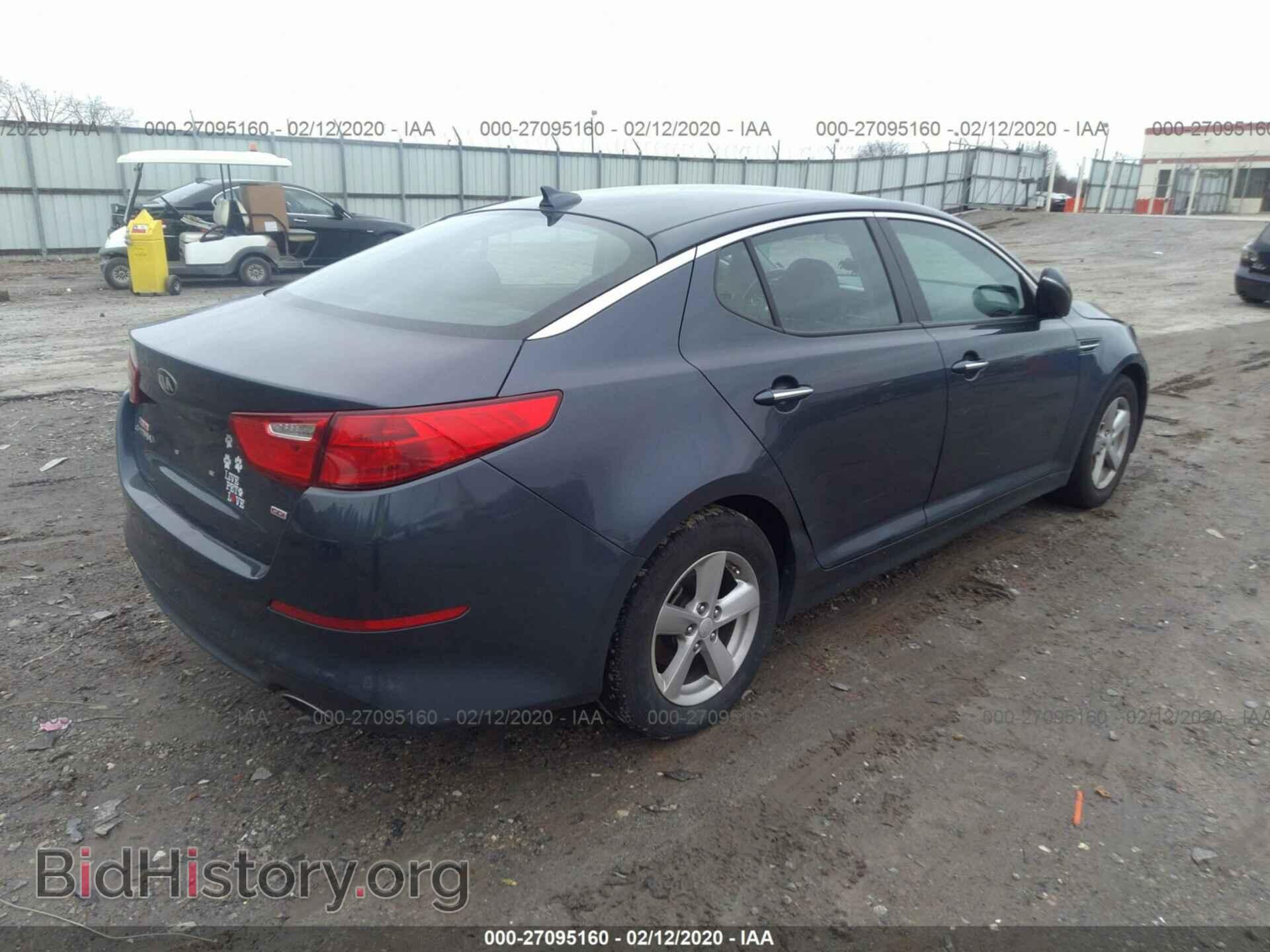 2015 KIA OPTIMA - VIN: 5XXGM4A72FG476599 - Фото 4