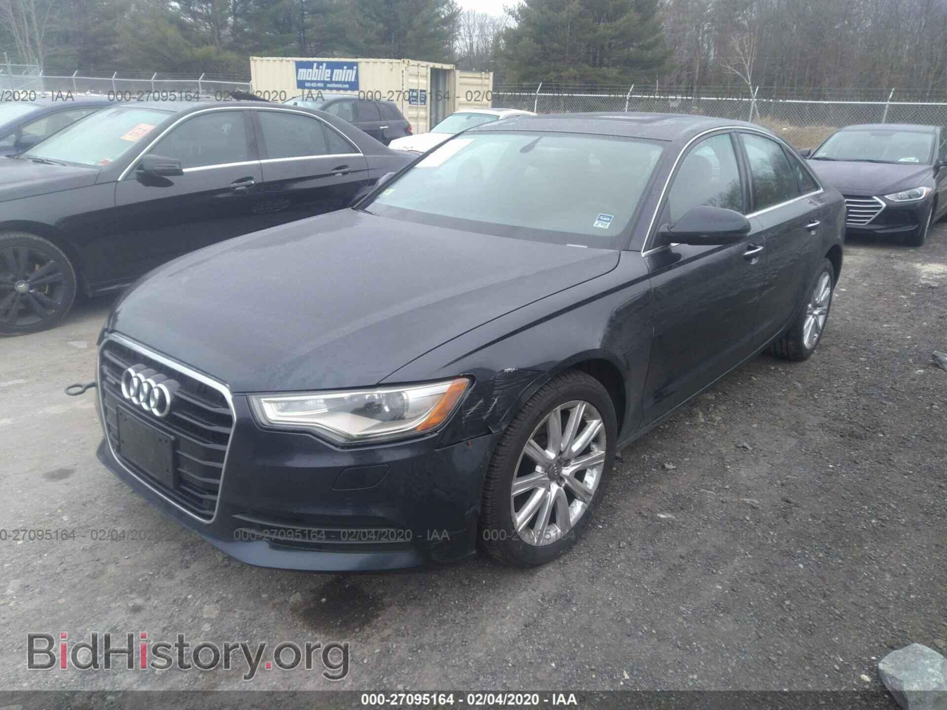 2014 AUDI A6 - VIN: WAUGFAFC3EN074671 - Фото 2
