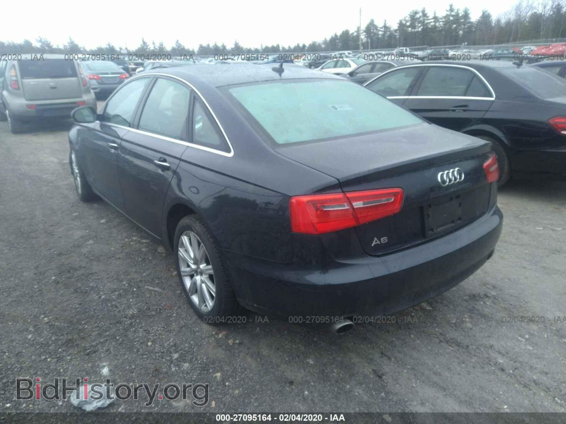 2014 AUDI A6 - VIN: WAUGFAFC3EN074671 - Фото 3