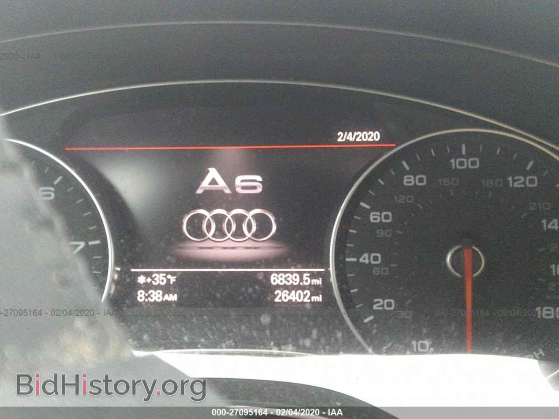 2014 AUDI A6 - VIN: WAUGFAFC3EN074671 - Фото 7