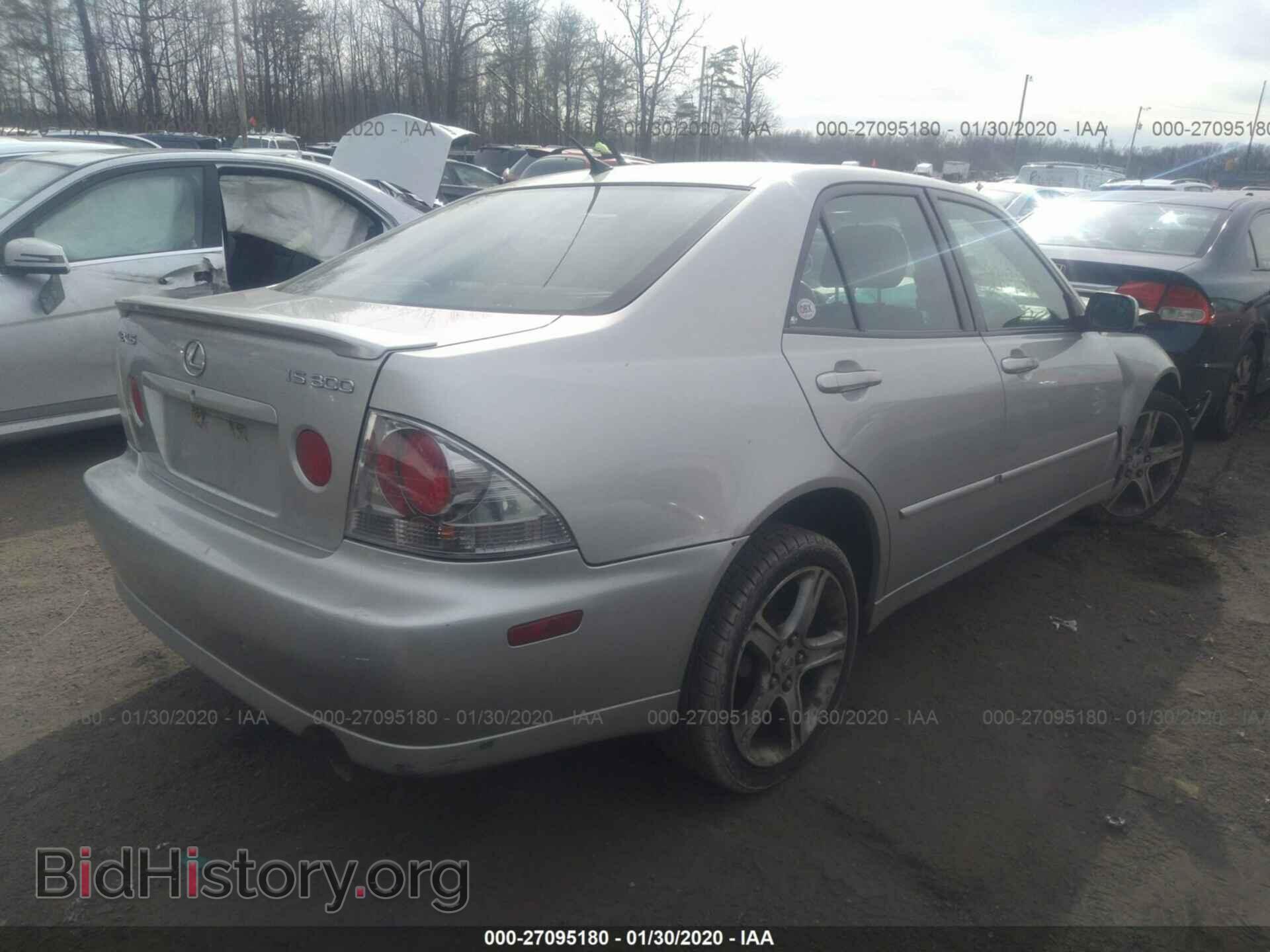 2002 LEXUS IS - VIN: JTHBD192820051884 - Фото 4