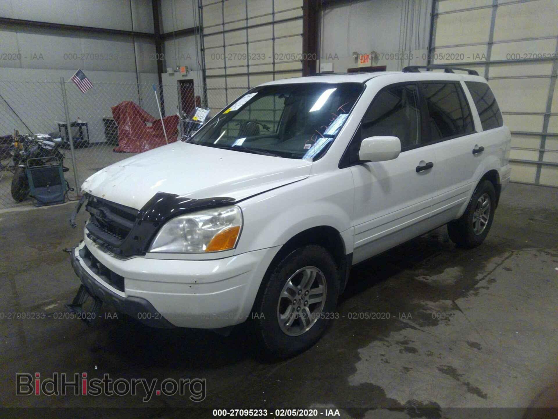 2005 HONDA PILOT - VIN: 2HKYF18575H516678 - Фото 2