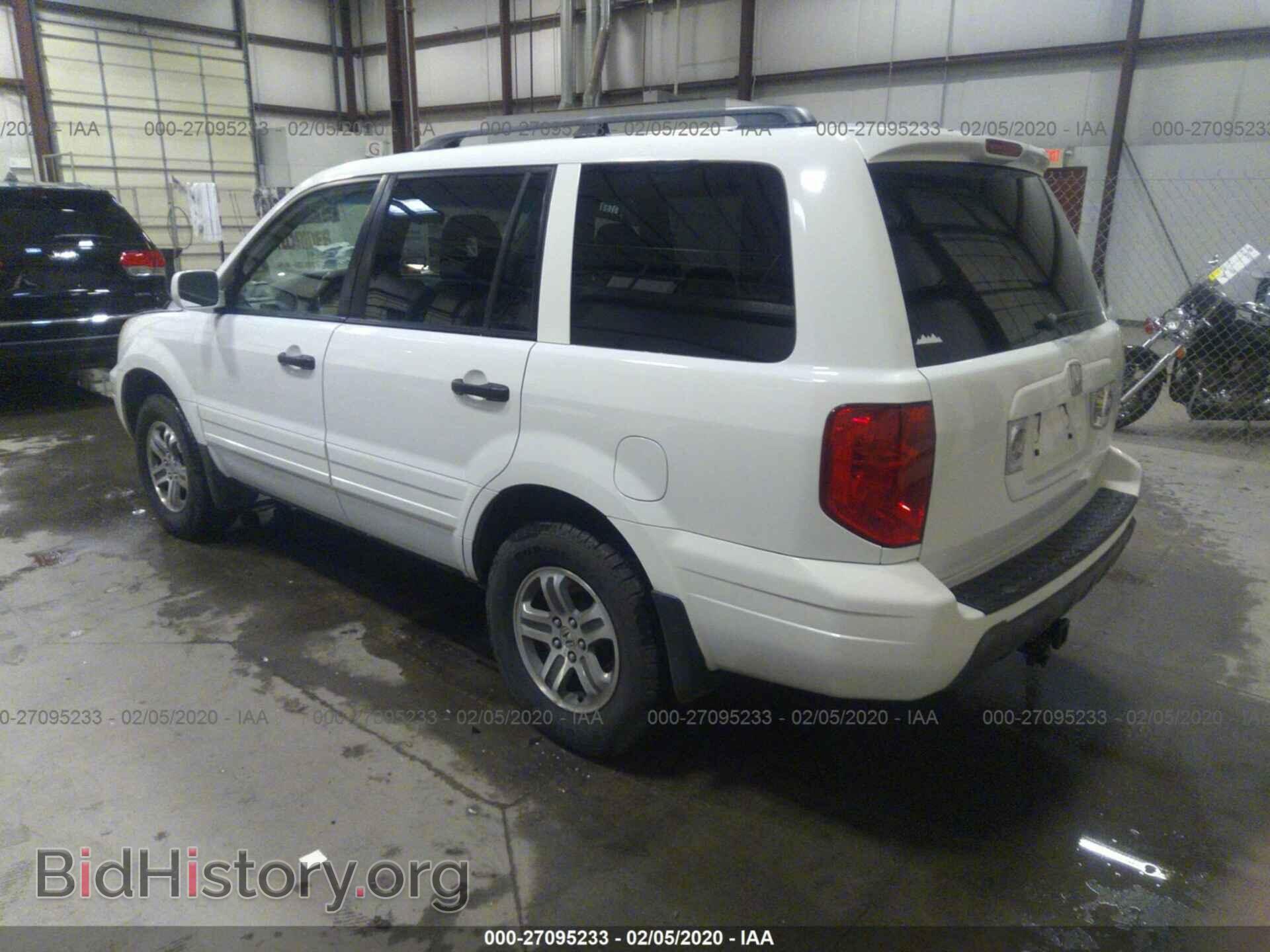 2005 HONDA PILOT - VIN: 2HKYF18575H516678 - Фото 3