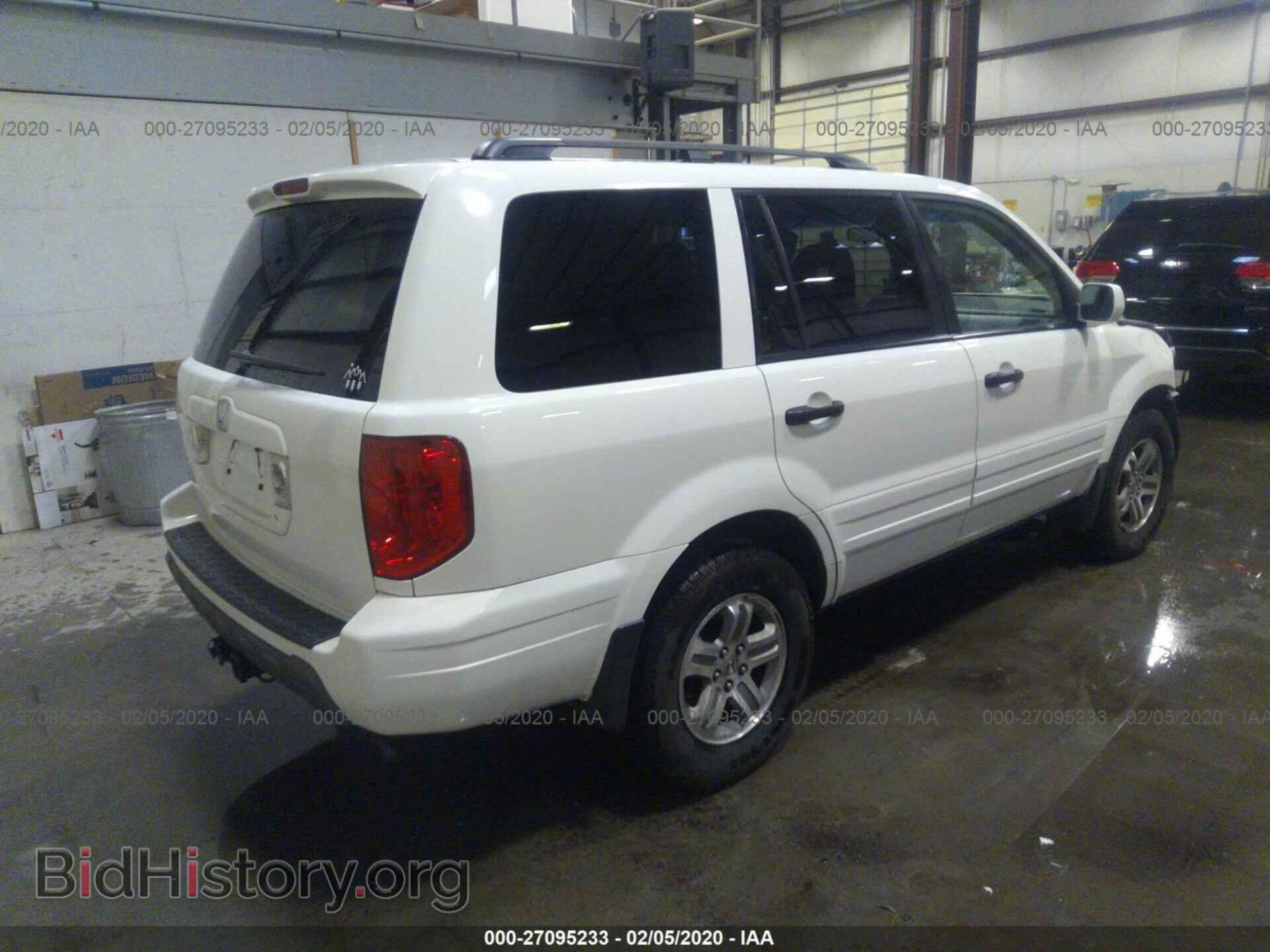 2005 HONDA PILOT - VIN: 2HKYF18575H516678 - Фото 4