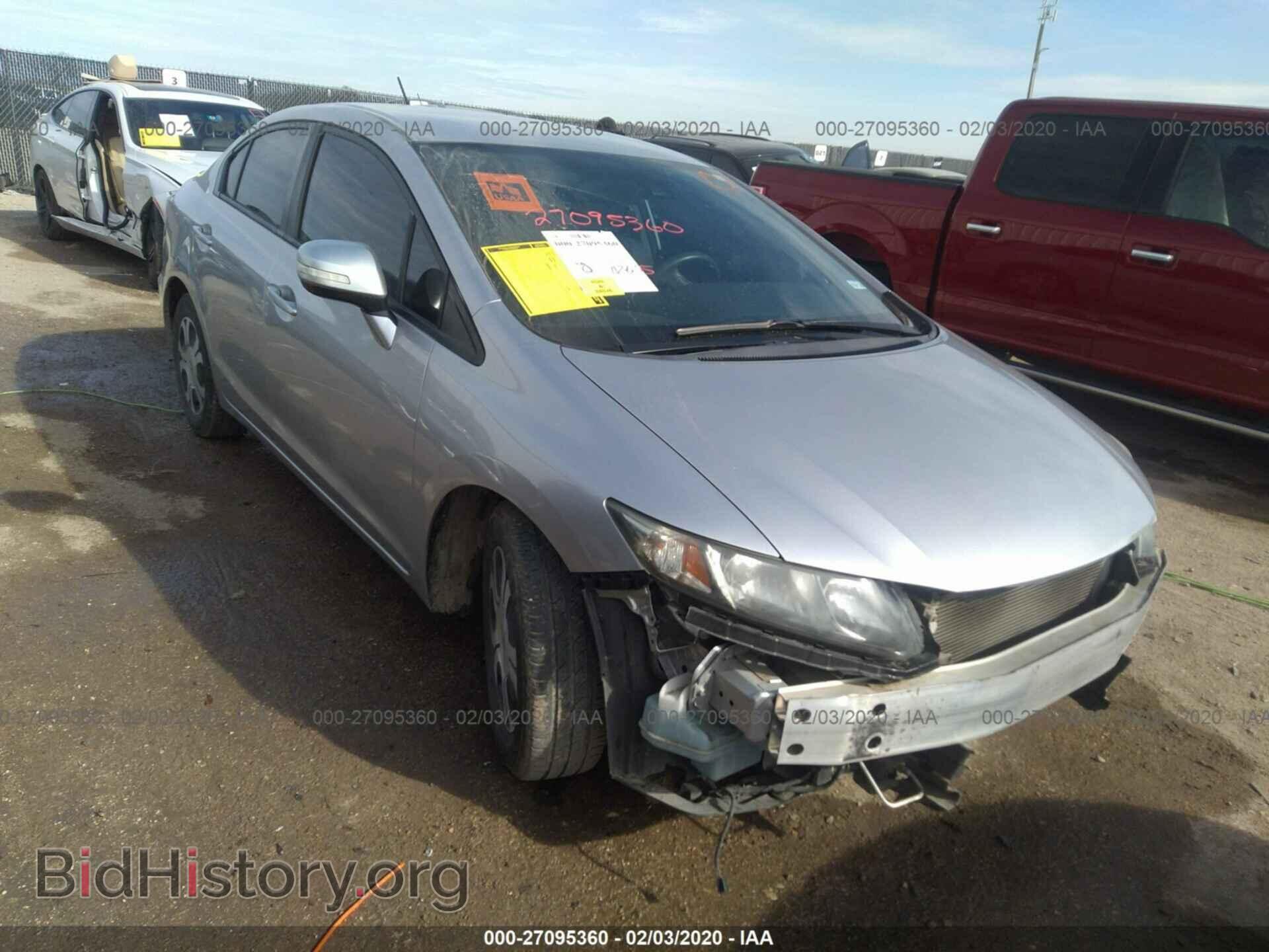 Фотография 19XFB4F21DE200449 - HONDA CIVIC 2013