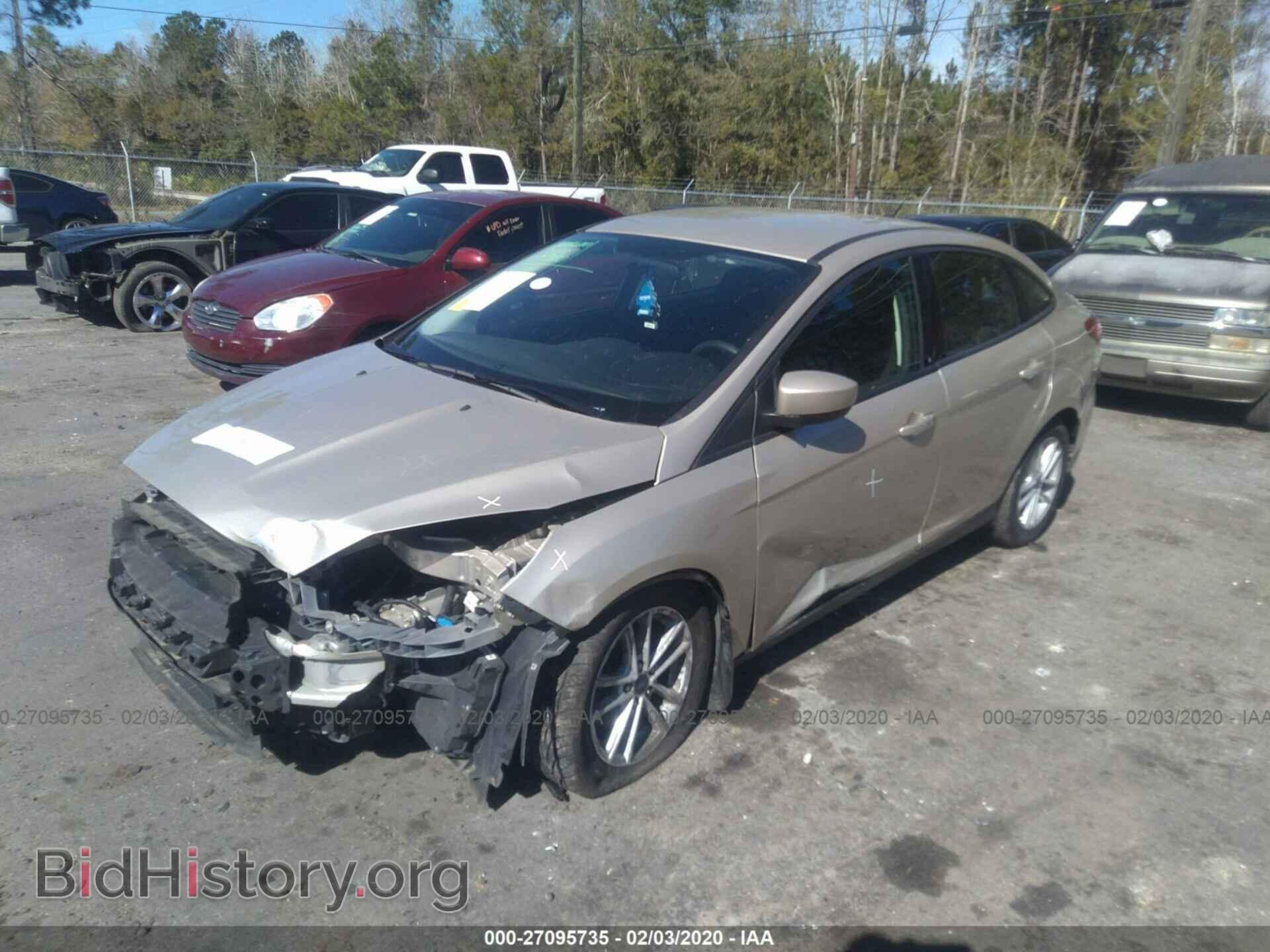 2018 FORD FOCUS - VIN: 1FADP3F24JL206225 - Фото 2