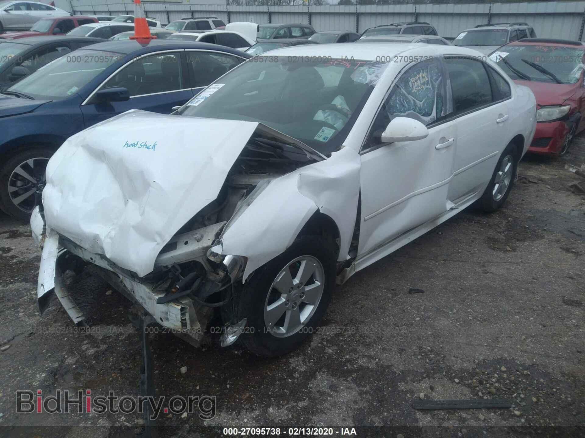 2011 CHEVROLET IMPALA - VIN: 2G1WF5EK2B1296381 - Фото 2