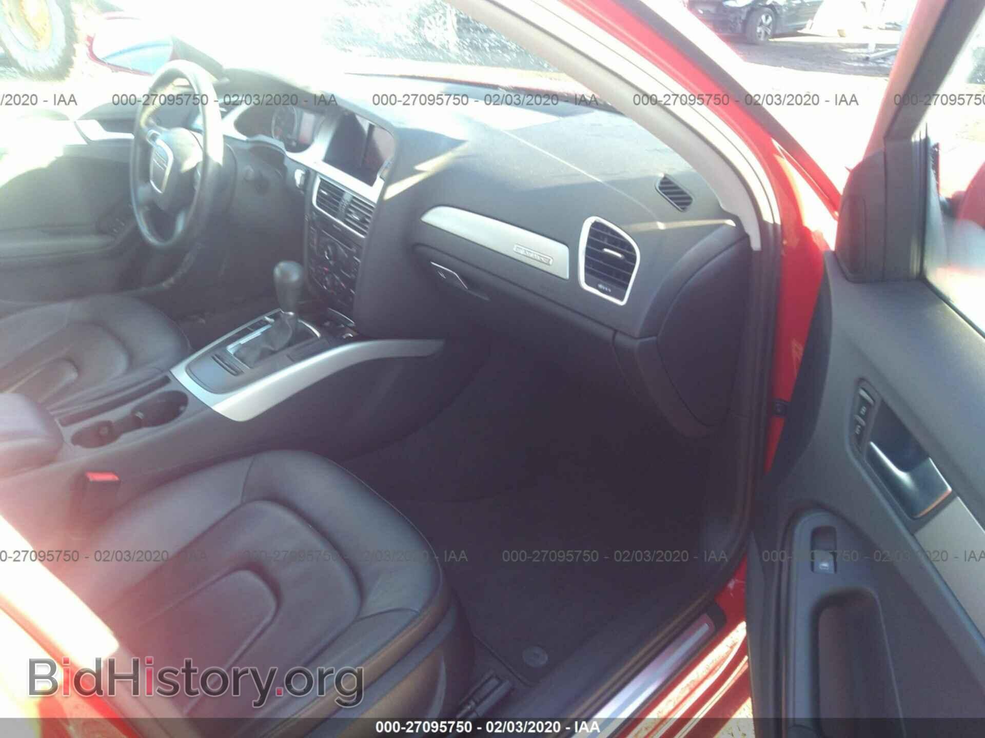 2011 AUDI A4 - VIN: WAUBFAFLXBN036487 - Фото 5