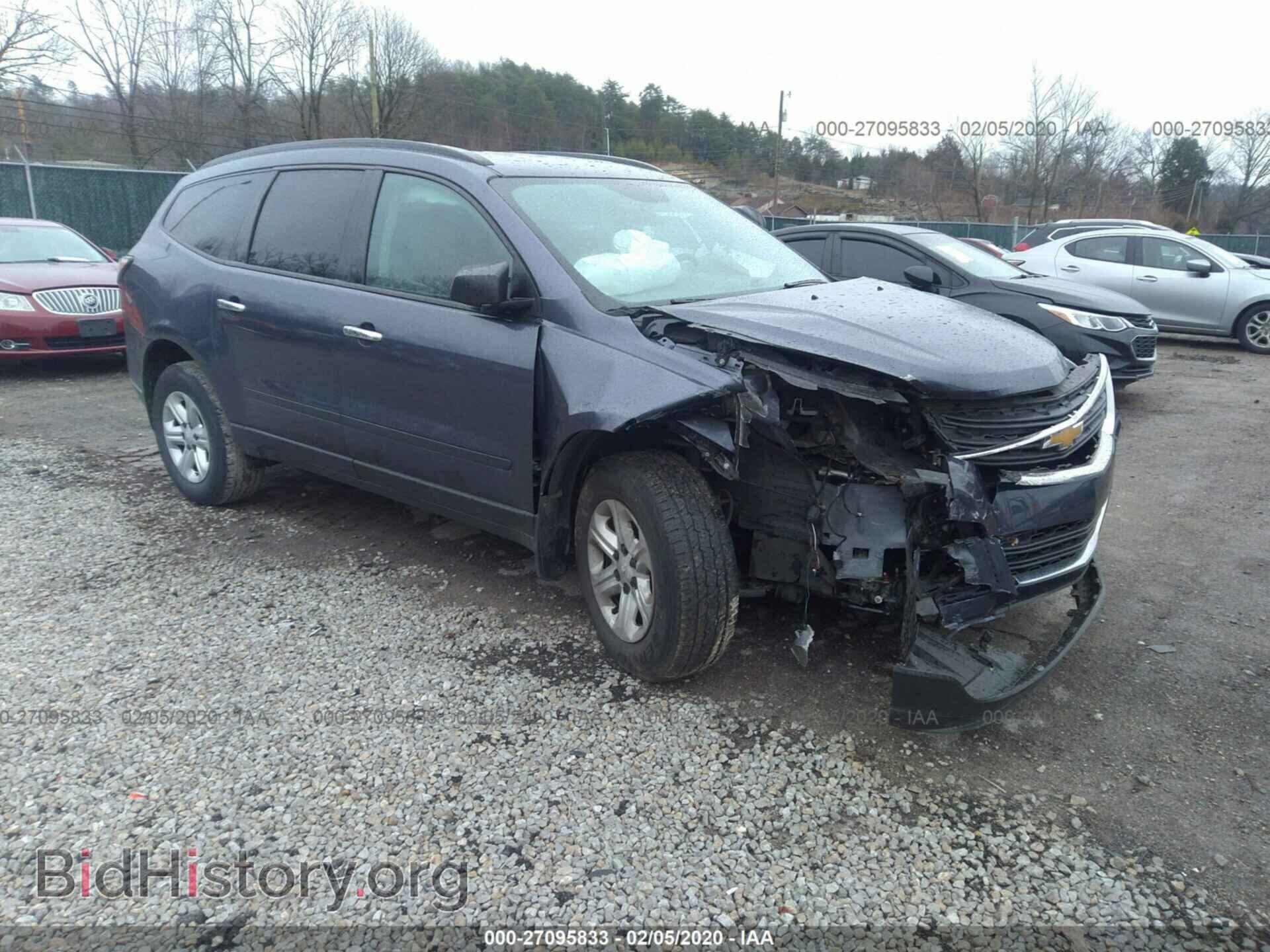 Photo 1GNKRFKD1DJ258911 - CHEVROLET TRAVERSE 2013