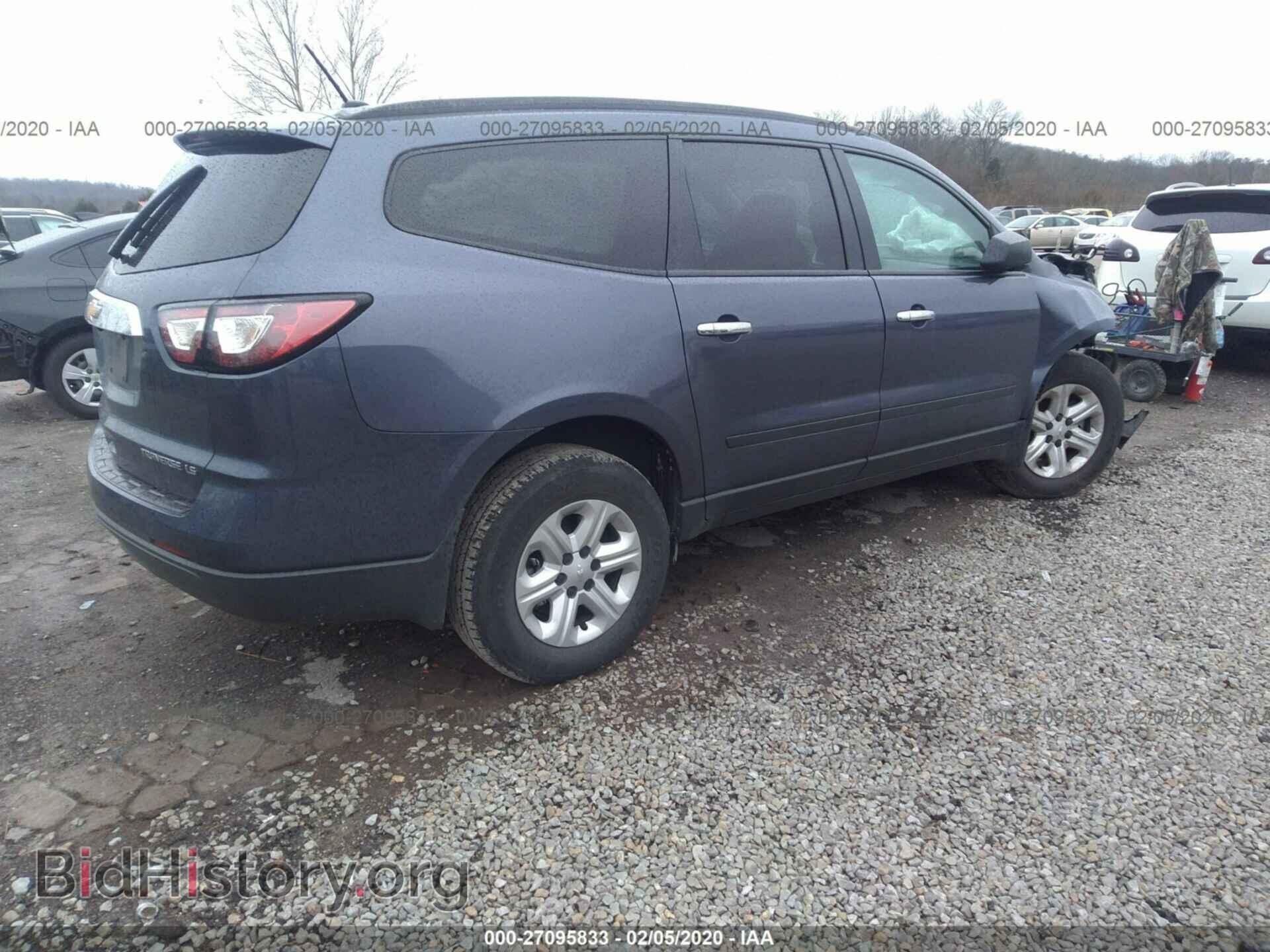 2013 CHEVROLET TRAVERSE - VIN: 1GNKRFKD1DJ258911 - Фото 4