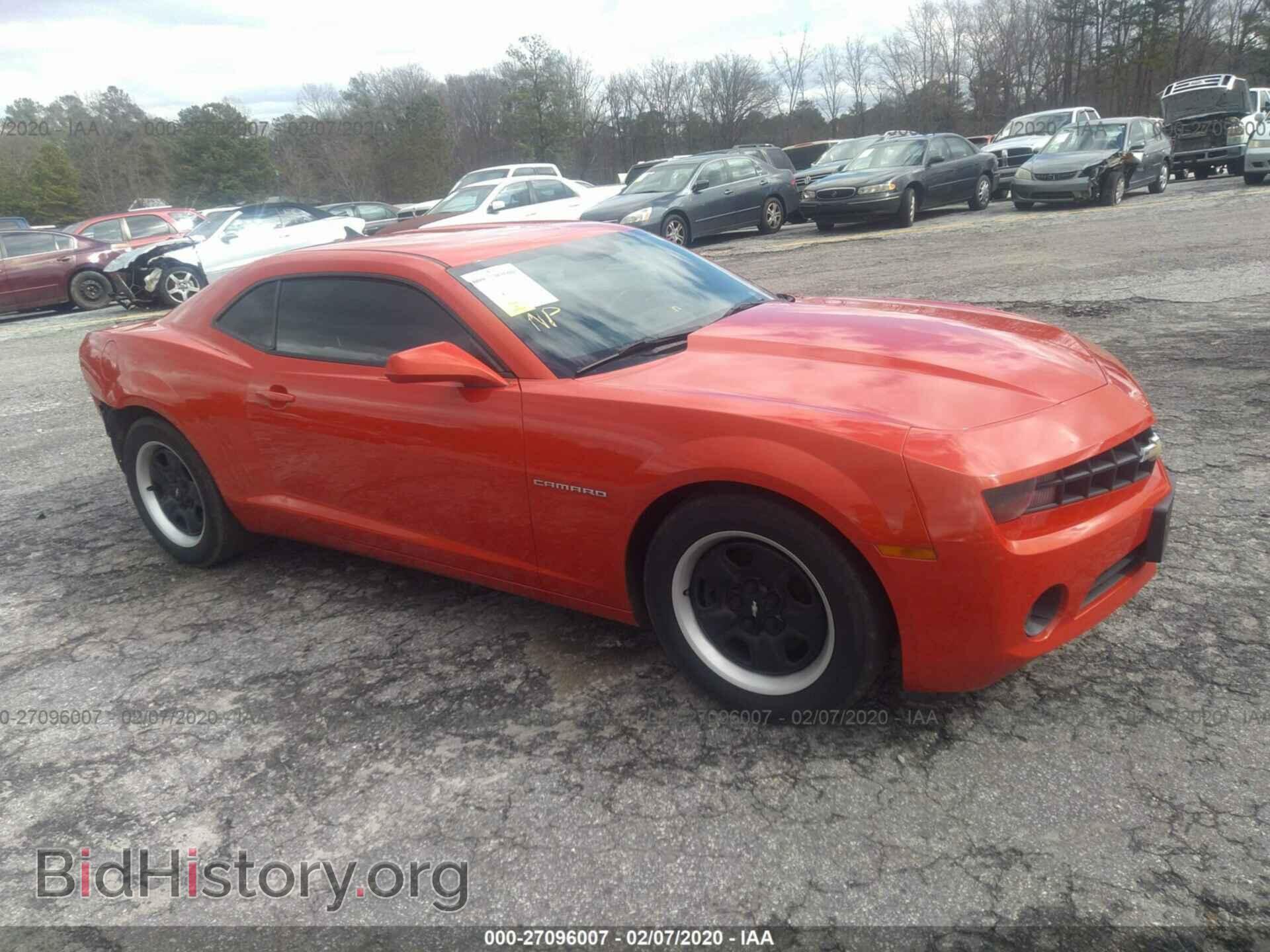 Photo 2G1FA1E31D9177953 - CHEVROLET CAMARO 2013