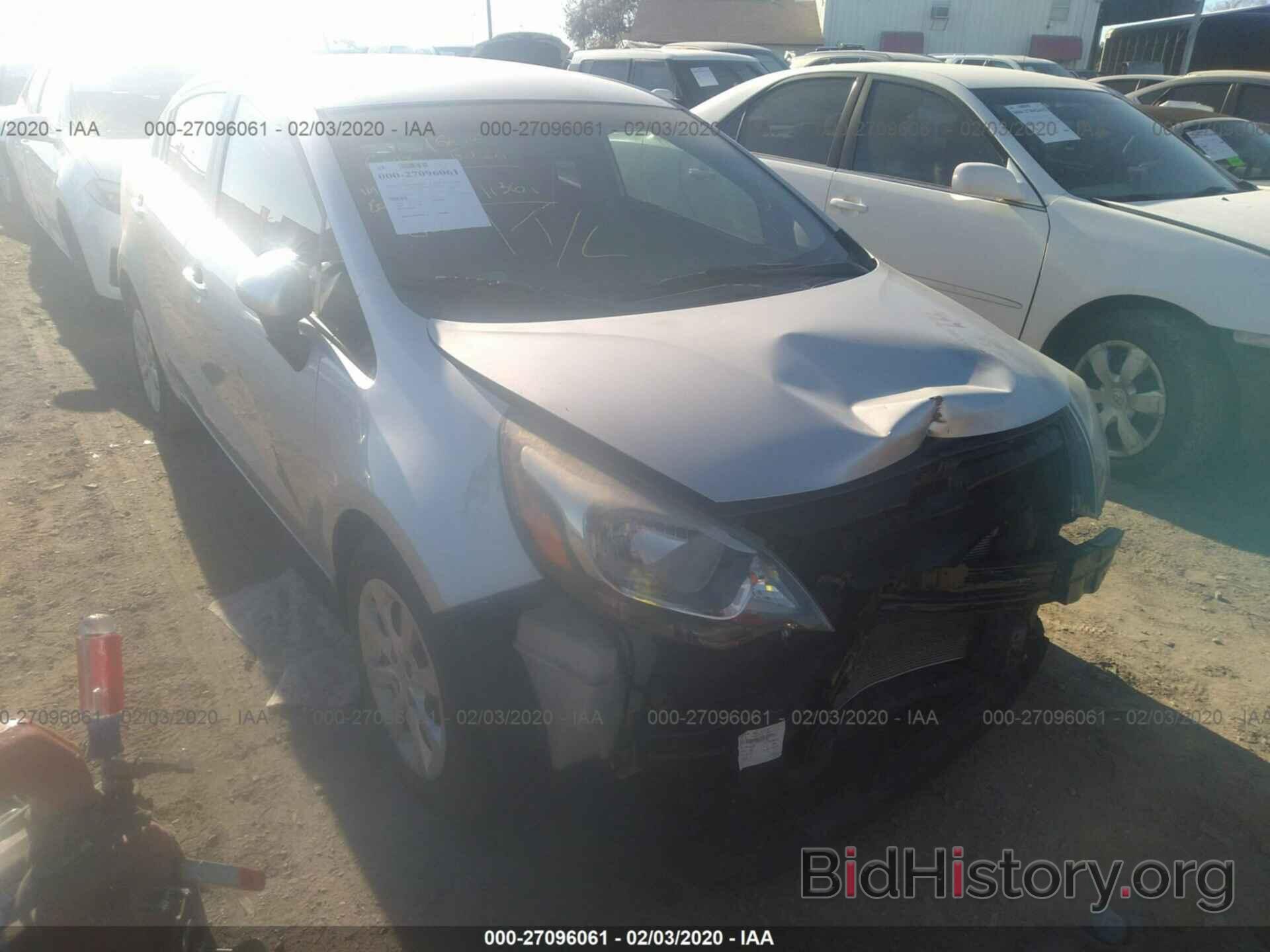 Photo KNADM4A37E6368330 - KIA RIO 2014