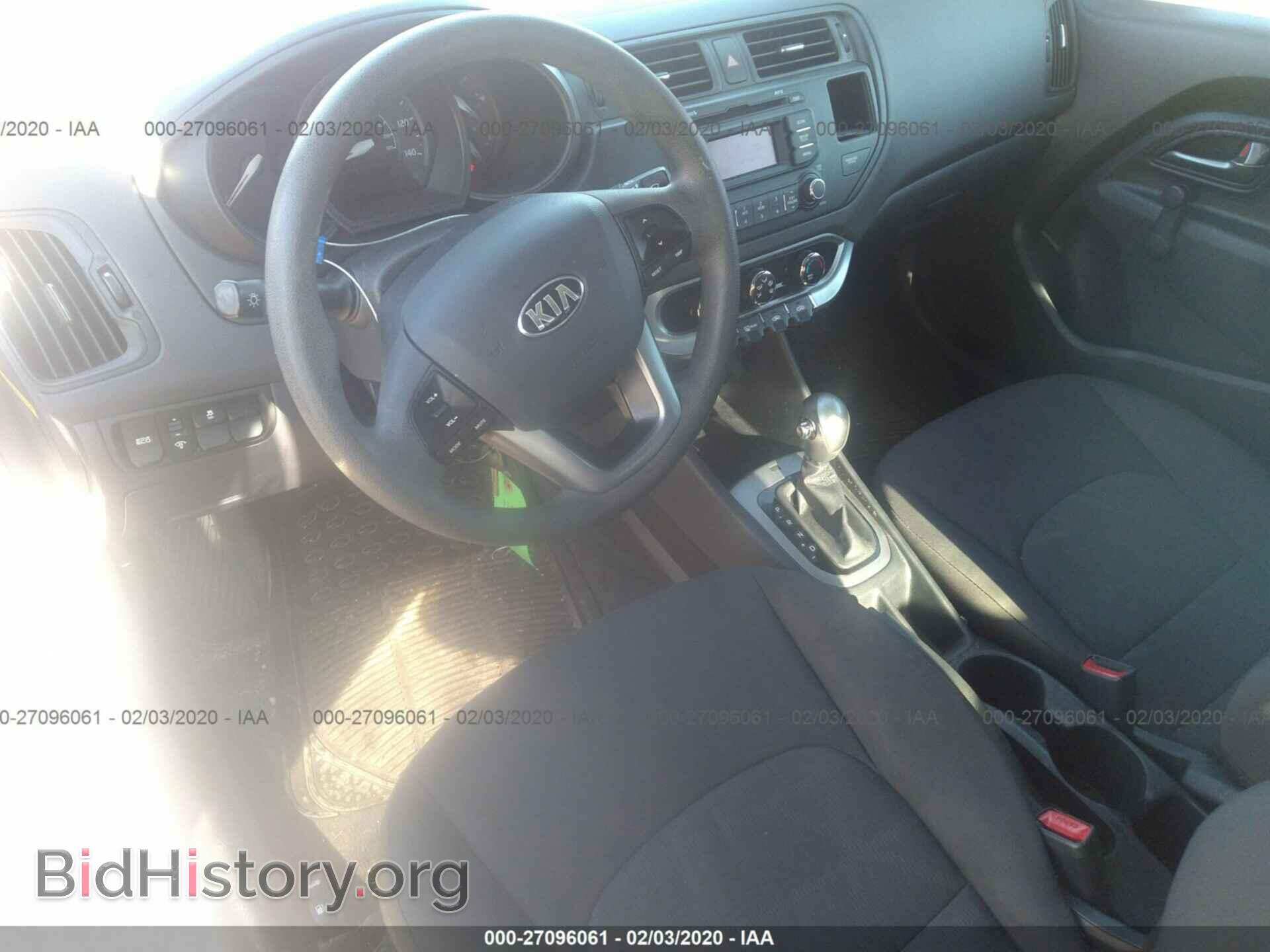 2014 KIA RIO - VIN: KNADM4A37E6368330 - Фото 5