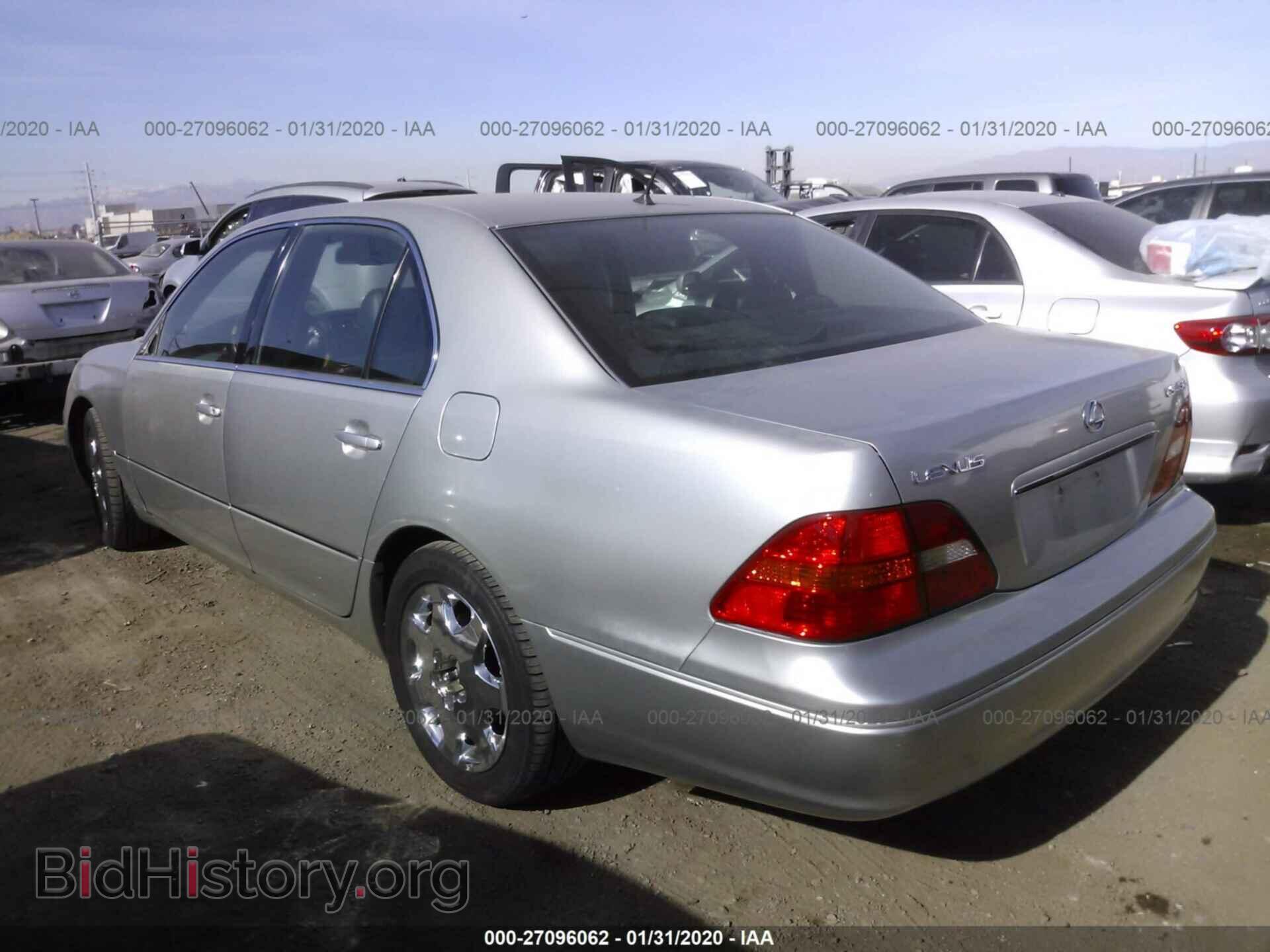 2002 LEXUS LS - VIN: JTHBN30F120064551 - Photo 3