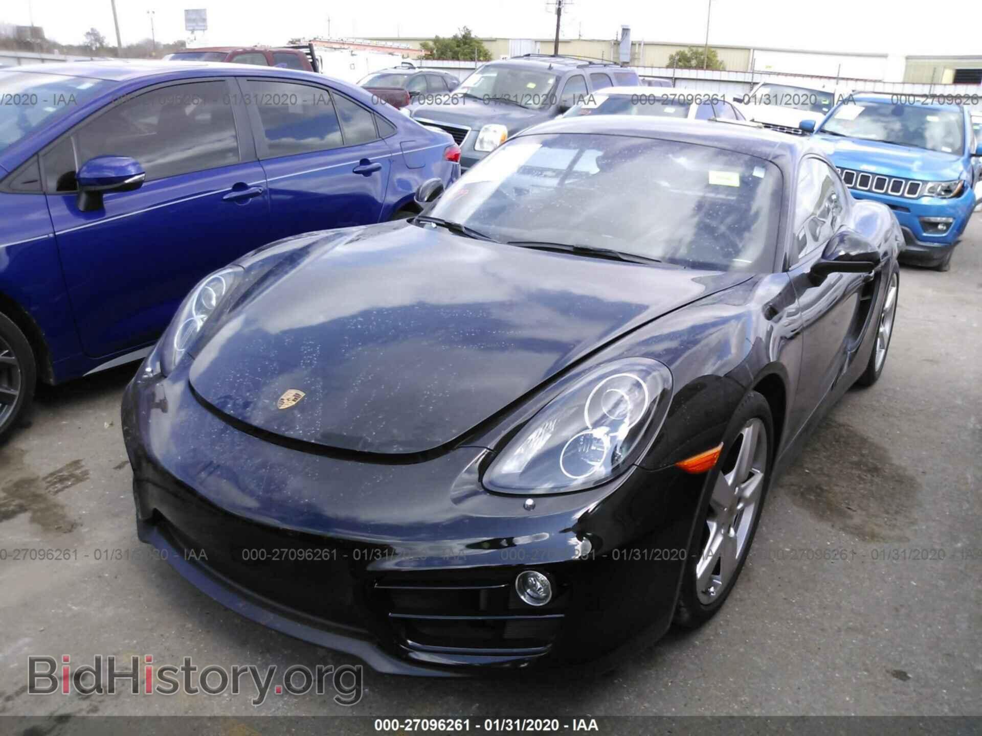 2014 PORSCHE CAYMAN - VIN: WP0AA2A89EK172332 - Фото 2