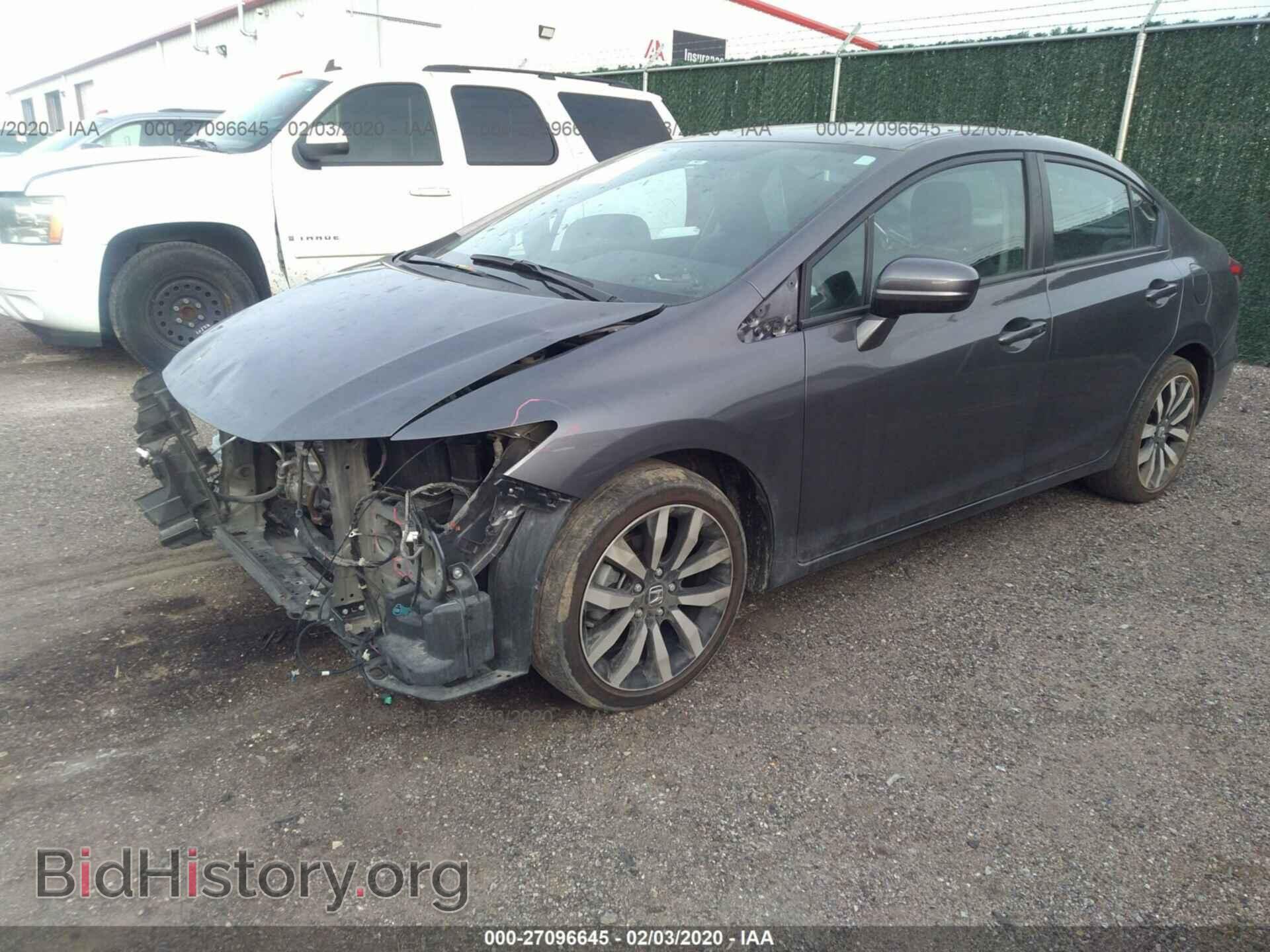 2014 HONDA CIVIC - VIN: 19XFB2F94EE050632 - Photo 2