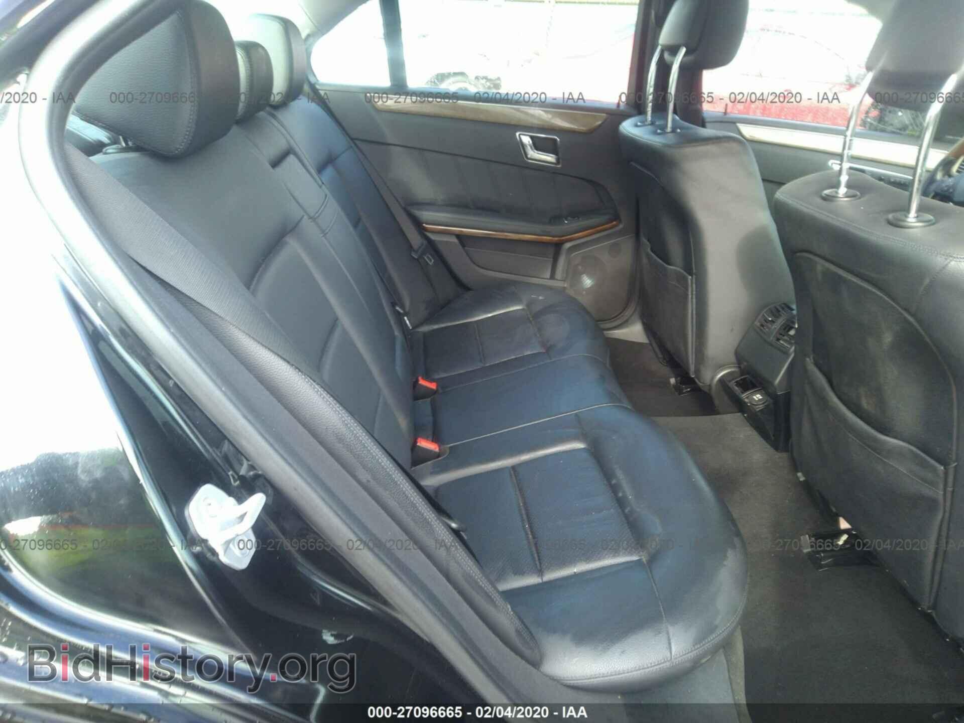 2011 MERCEDES-BENZ E - VIN: WDDHF8HB7BA357300 - Фото 8