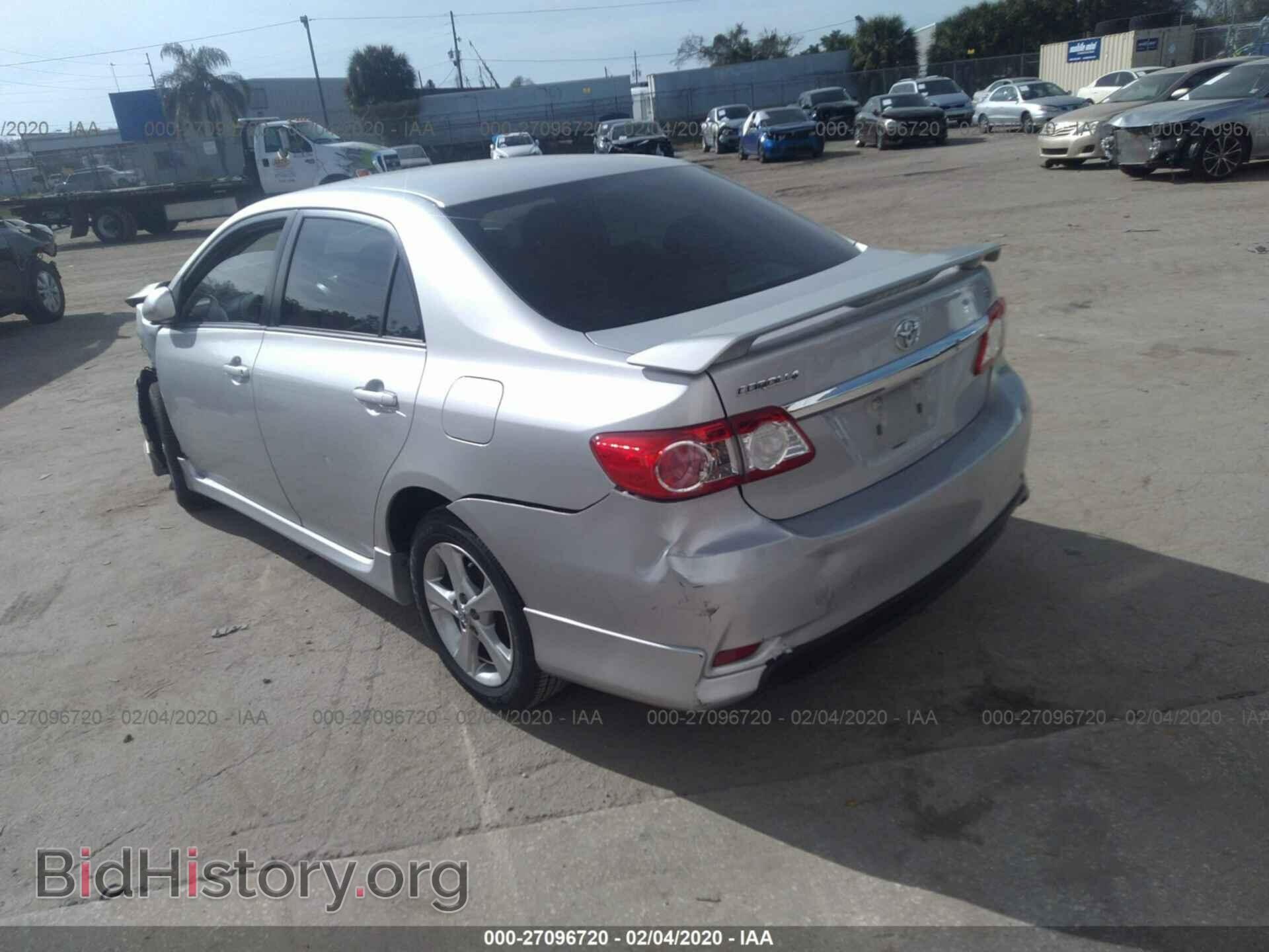 2013 TOYOTA COROLLA - VIN: 5YFBU4EE5DP186770 - Фото 3