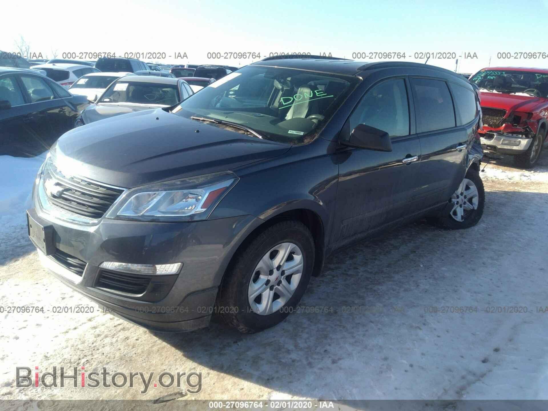 2014 CHEVROLET TRAVERSE - VIN: 1GNKRFKDXEJ271920 - Фото 2