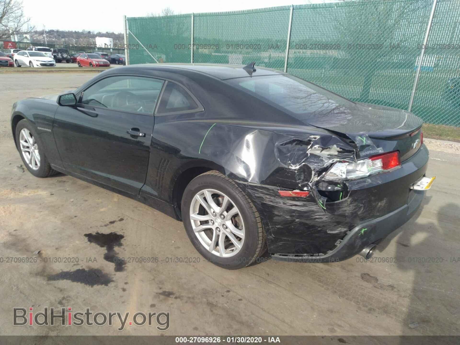 2014 CHEVROLET CAMARO - VIN: 2G1FA1E33E9149752 - Фото 3