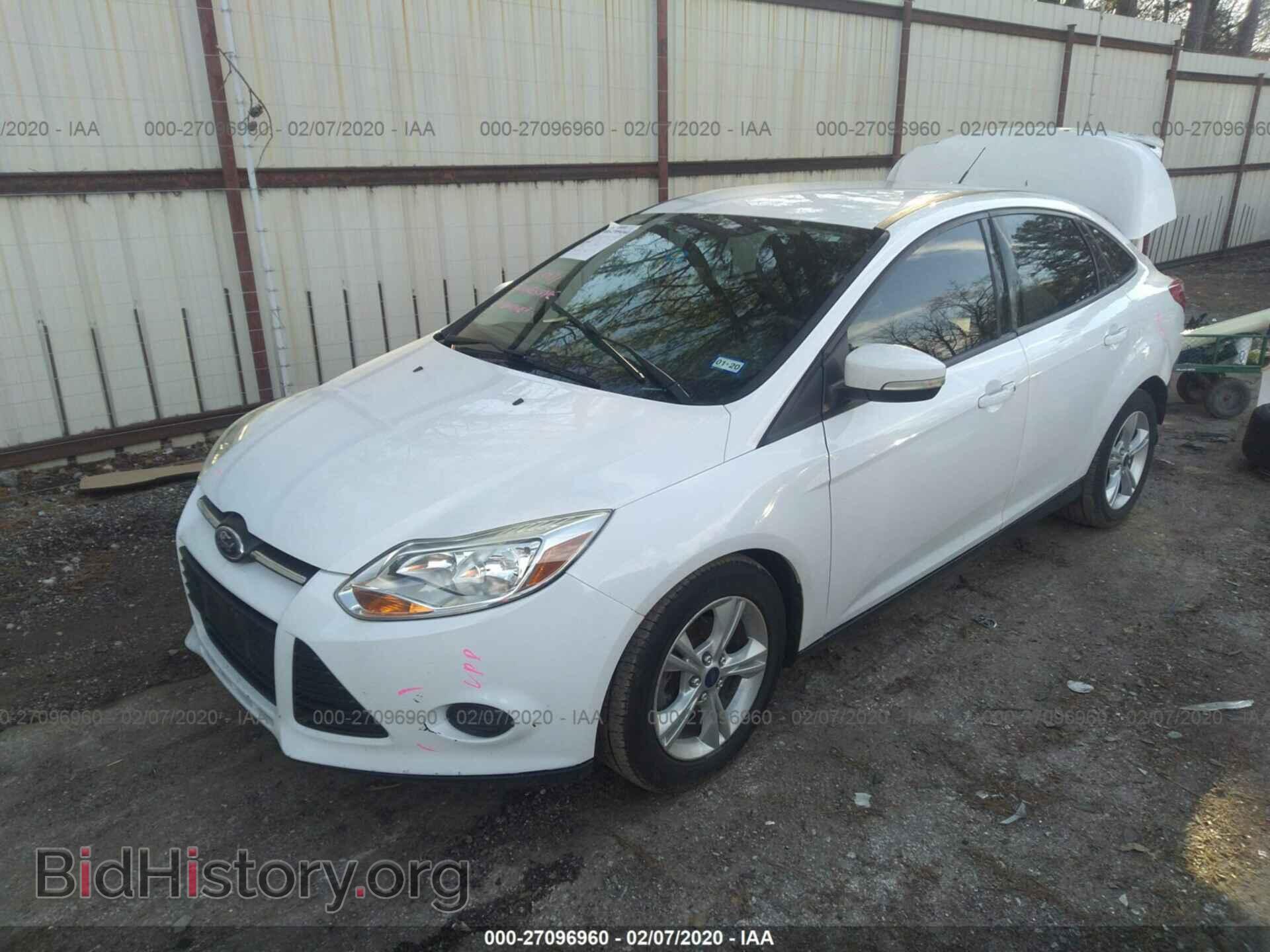 2014 FORD FOCUS - VIN: 1FADP3F28EL348938 - Фото 2