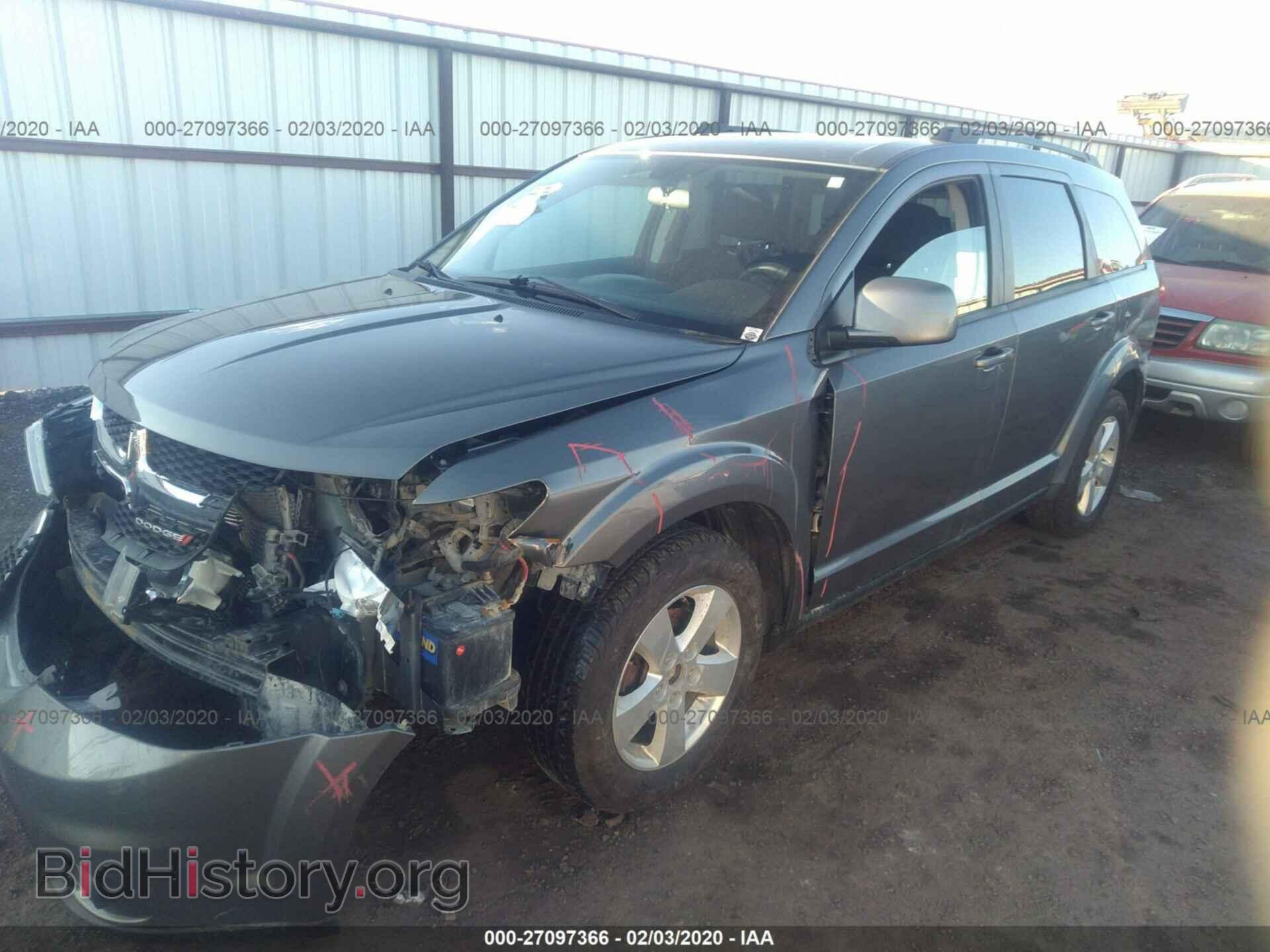 2012 DODGE JOURNEY - VIN: 3C4PDDBG8CT289656 - Фото 2