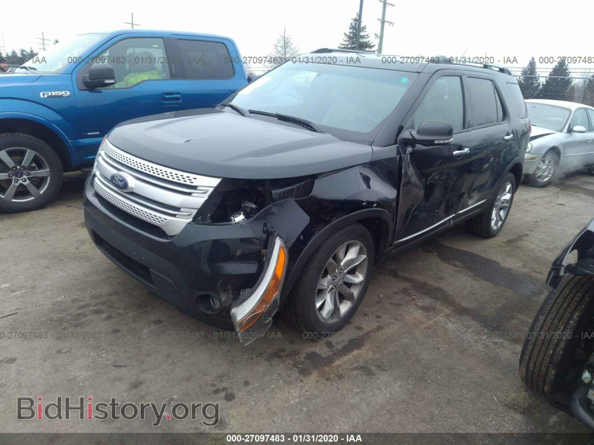 2014 FORD EXPLORER - VIN: 1FM5K8D83EGB78199 - Фото 2