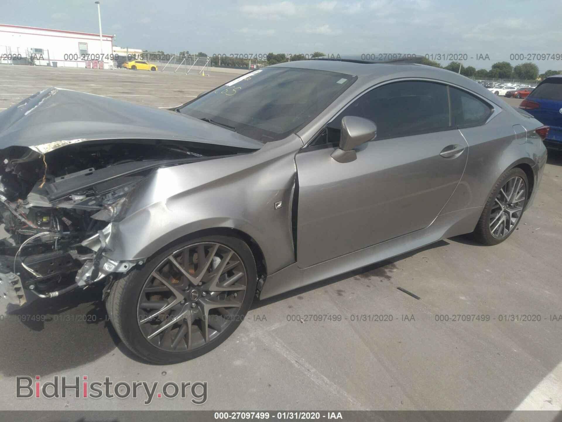 2016 LEXUS RC - VIN: JTHHA5BC1G5000265 - Photo 2