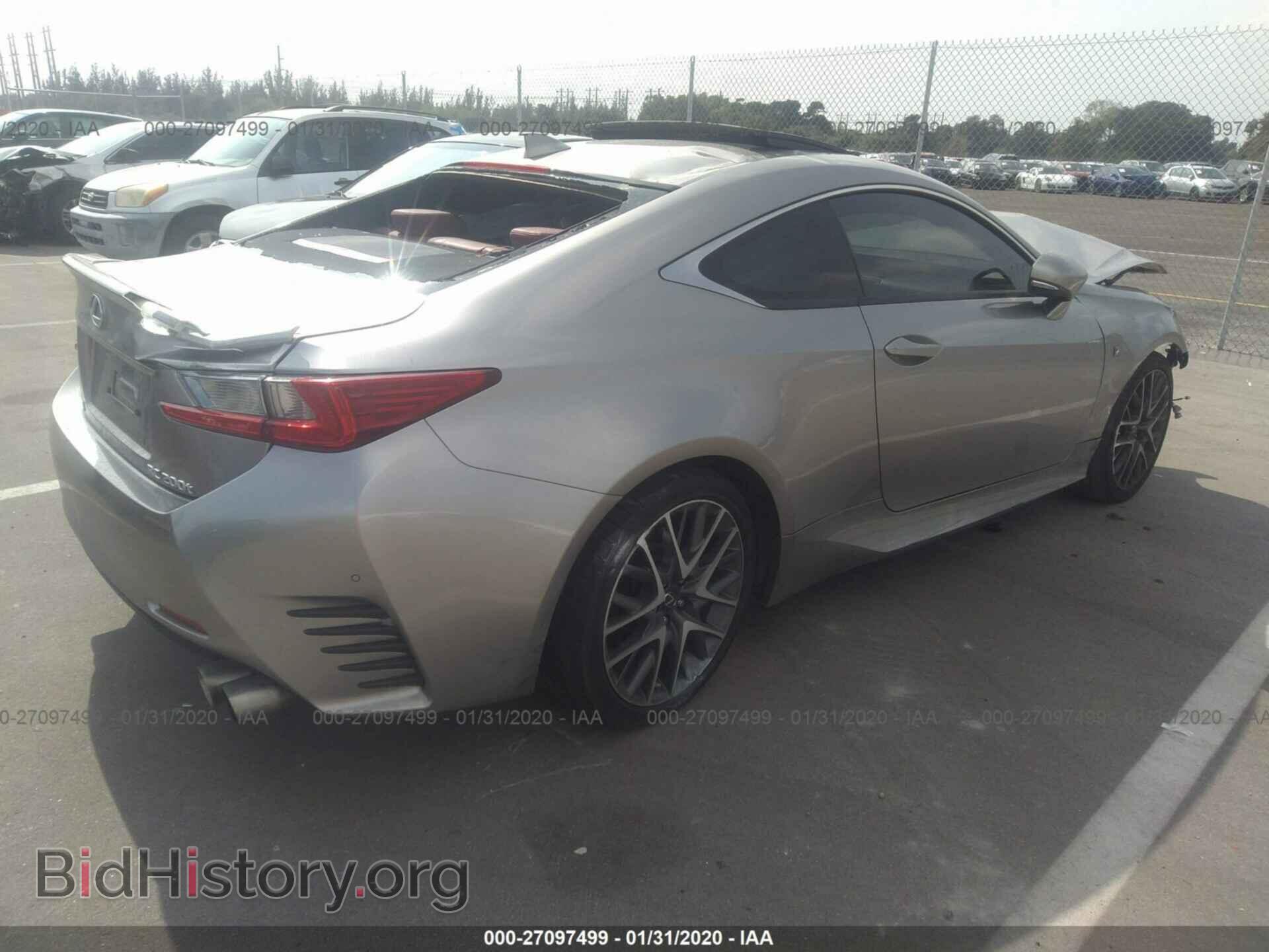 2016 LEXUS RC - VIN: JTHHA5BC1G5000265 - Photo 4