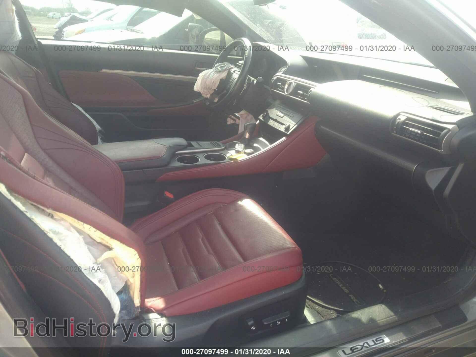 2016 LEXUS RC - VIN: JTHHA5BC1G5000265 - Photo 5