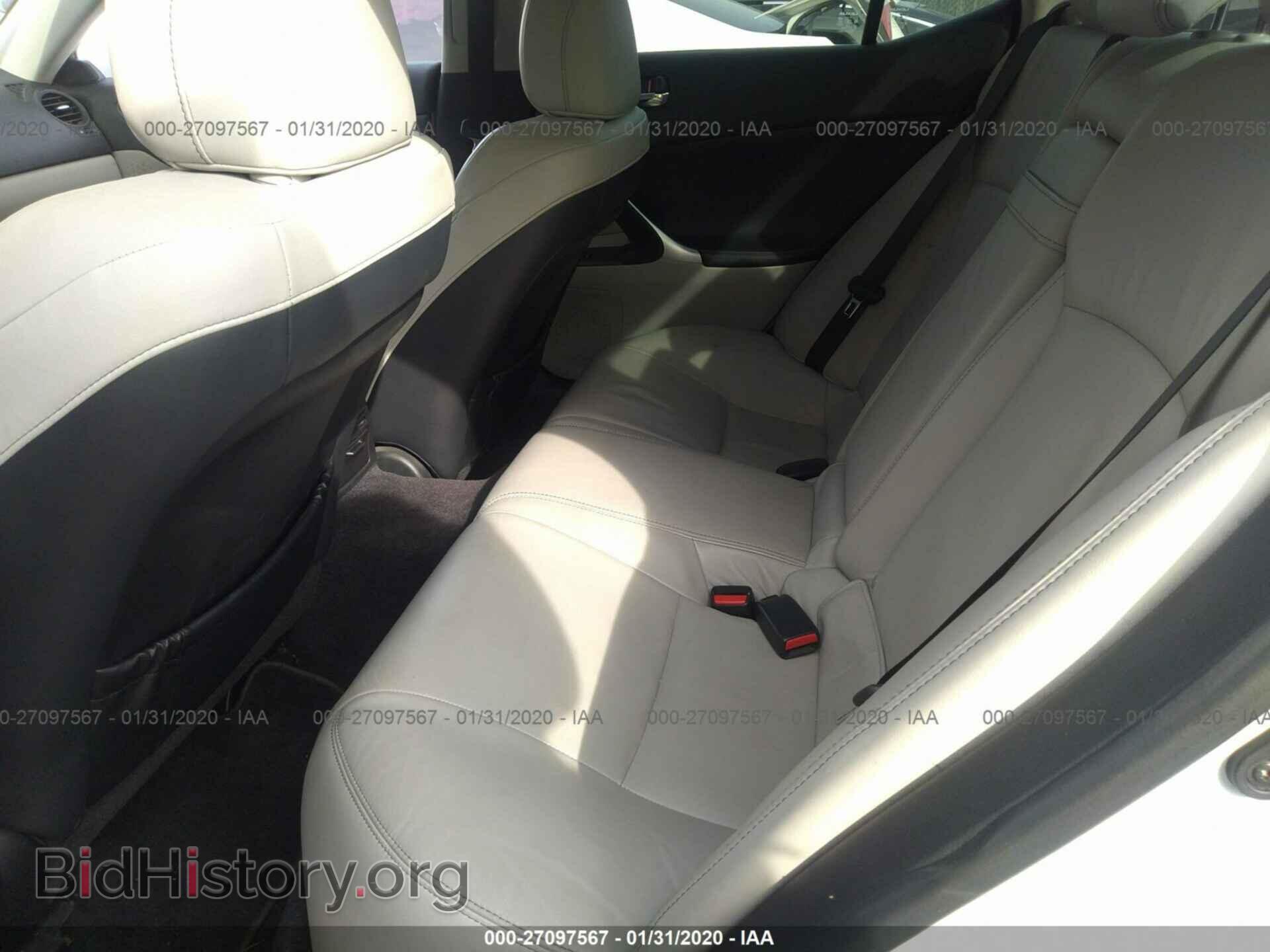 2010 LEXUS IS - VIN: JTHBF5C21A5123388 - Фото 8