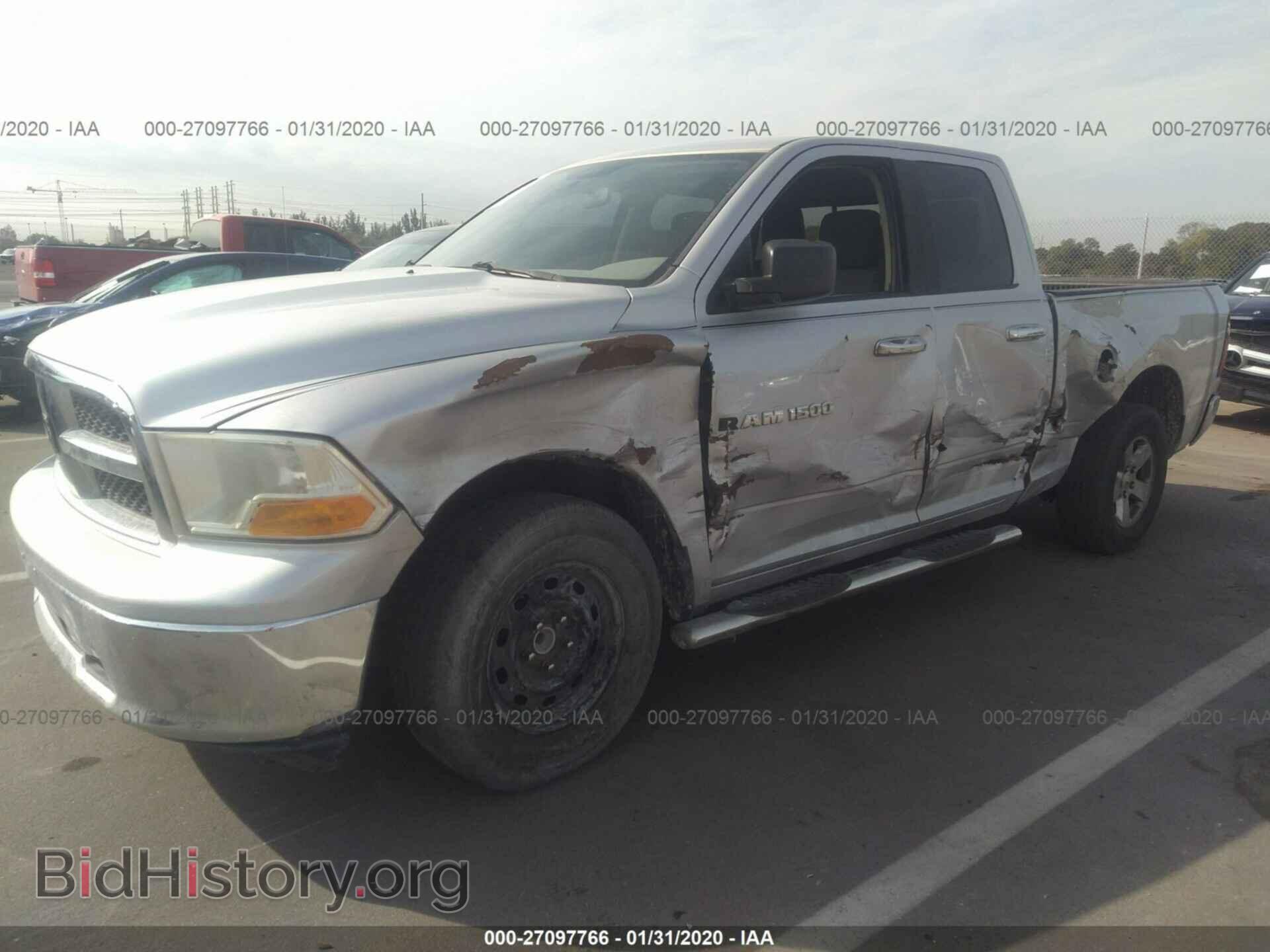 2011 DODGE RAM 1500 - VIN: 1D7RB1GP6BS609598 - Фото 2
