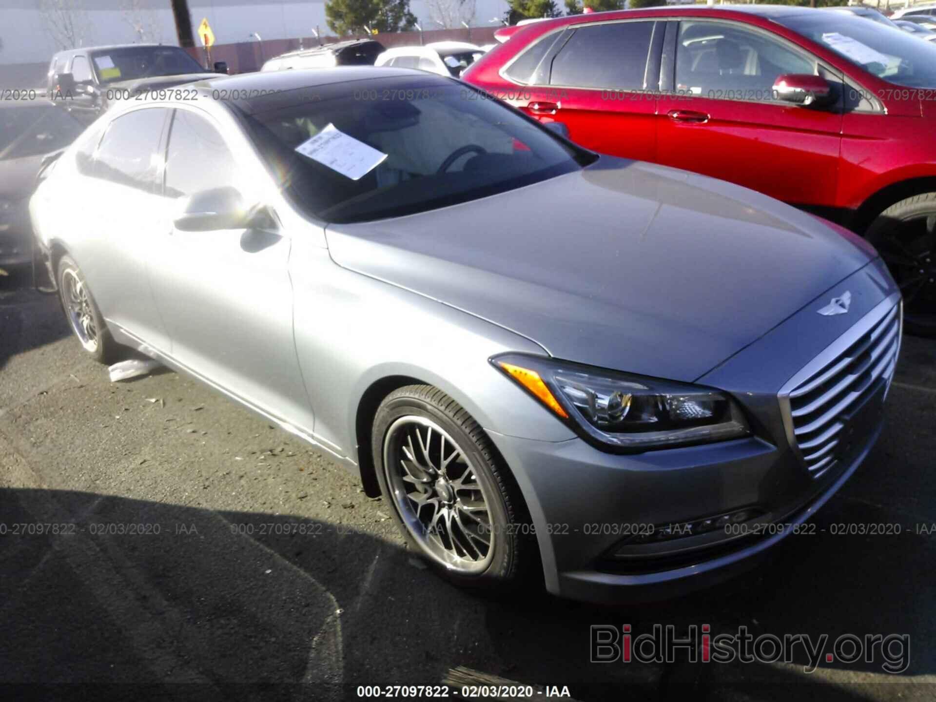 Photo KMHGN4JE7GU118627 - HYUNDAI GENESIS 2016