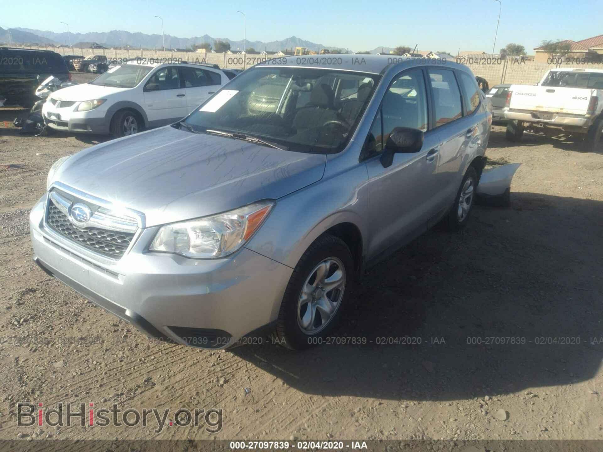 2014 SUBARU FORESTER - VIN: JF2SJAAC5EH453061 - Photo 2