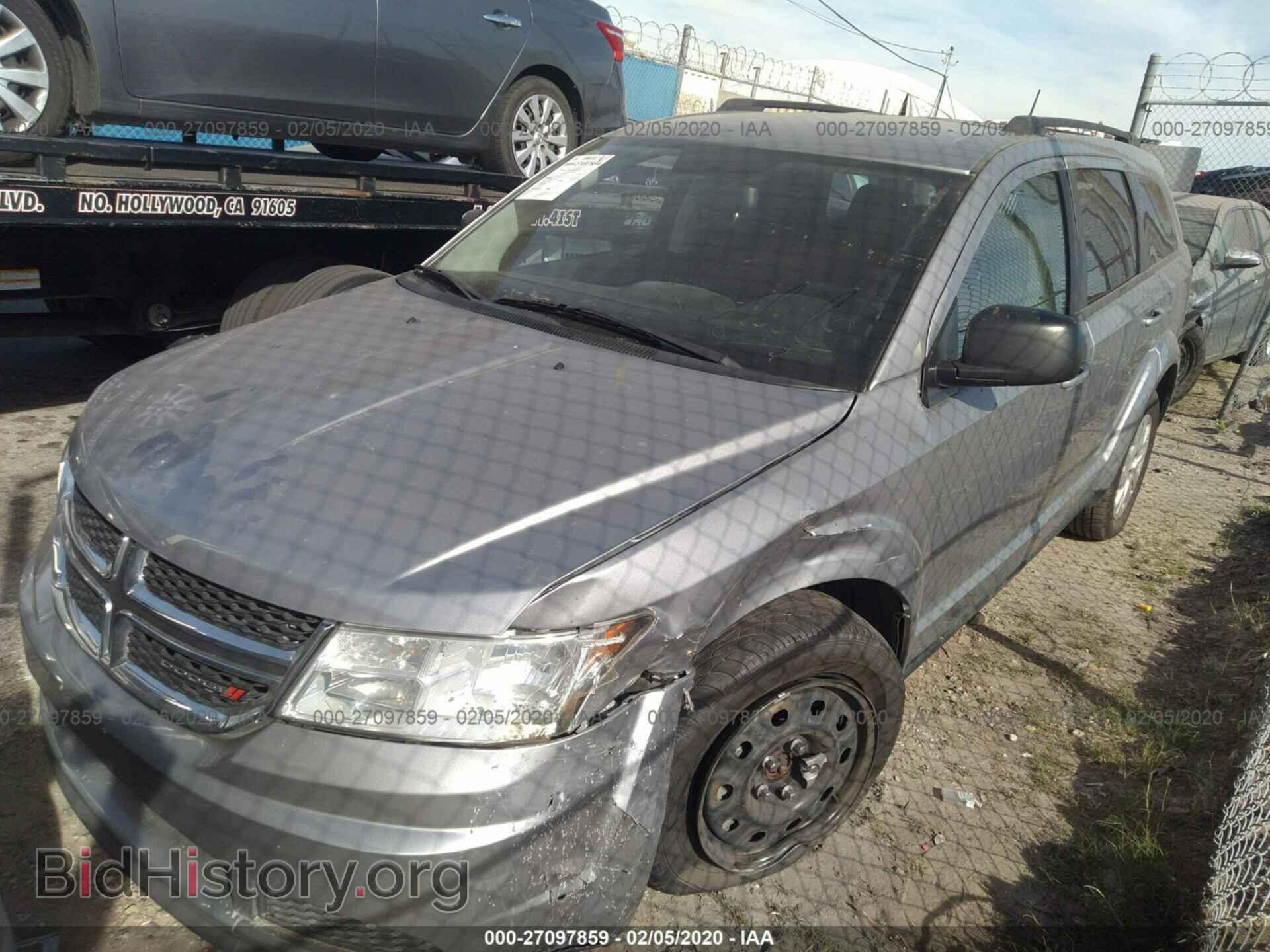 2016 DODGE JOURNEY - VIN: 3C4PDCAB8GT249793 - Фото 2