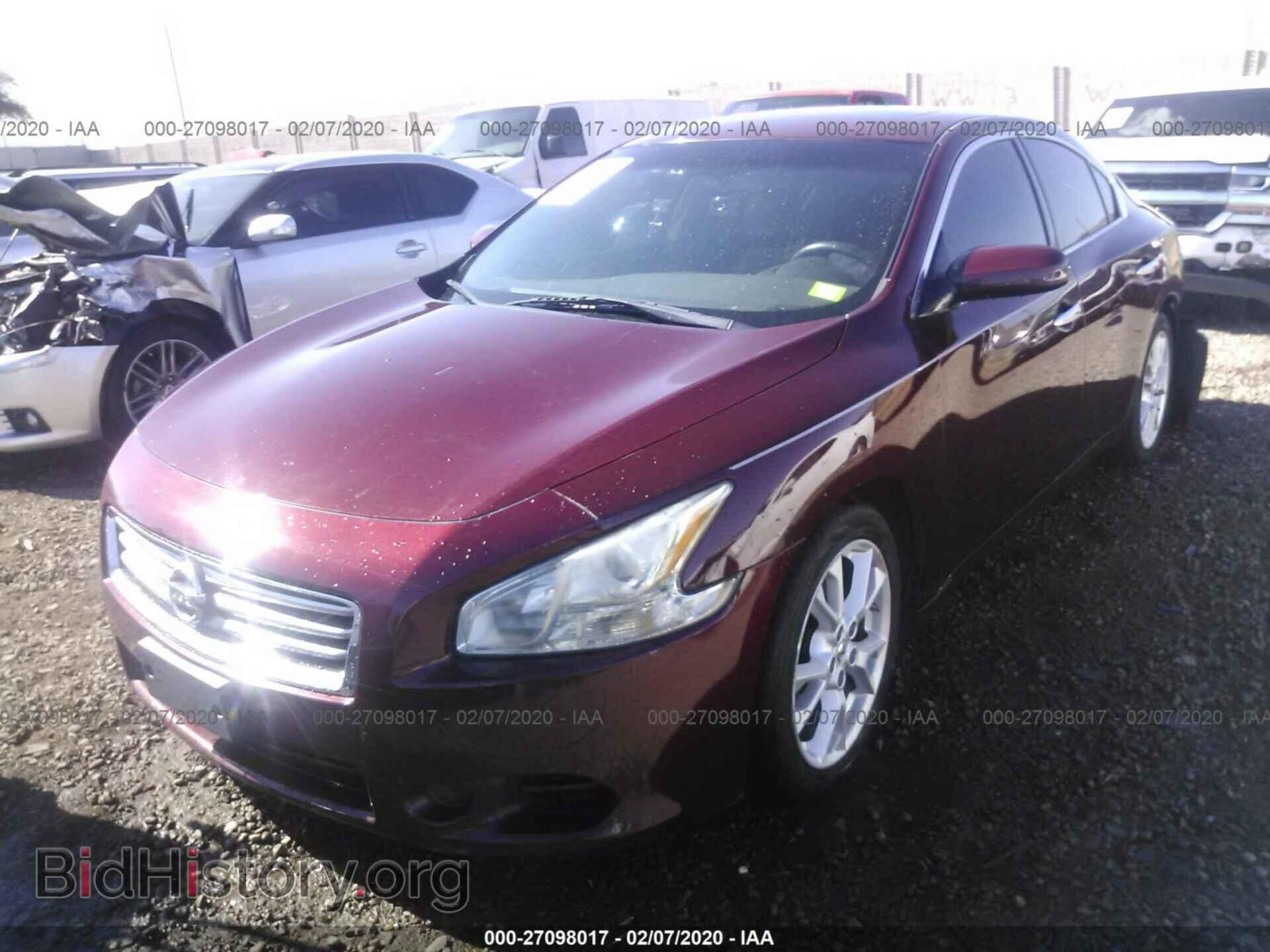 2012 NISSAN MAXIMA - VIN: 1N4AA5AP1CC864073 - Photo 2