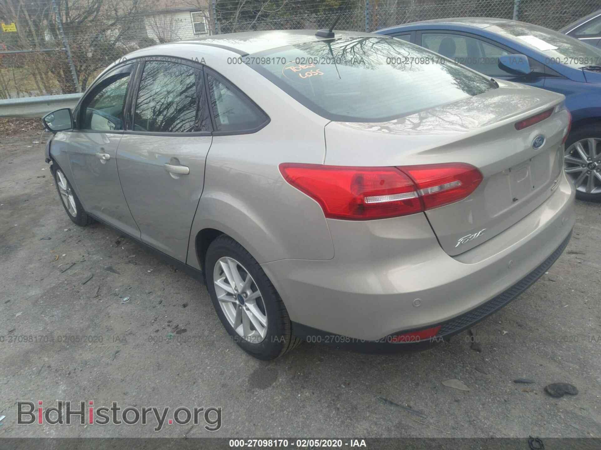 2016 FORD FOCUS - VIN: 1FADP3F27GL248929 - Фото 3
