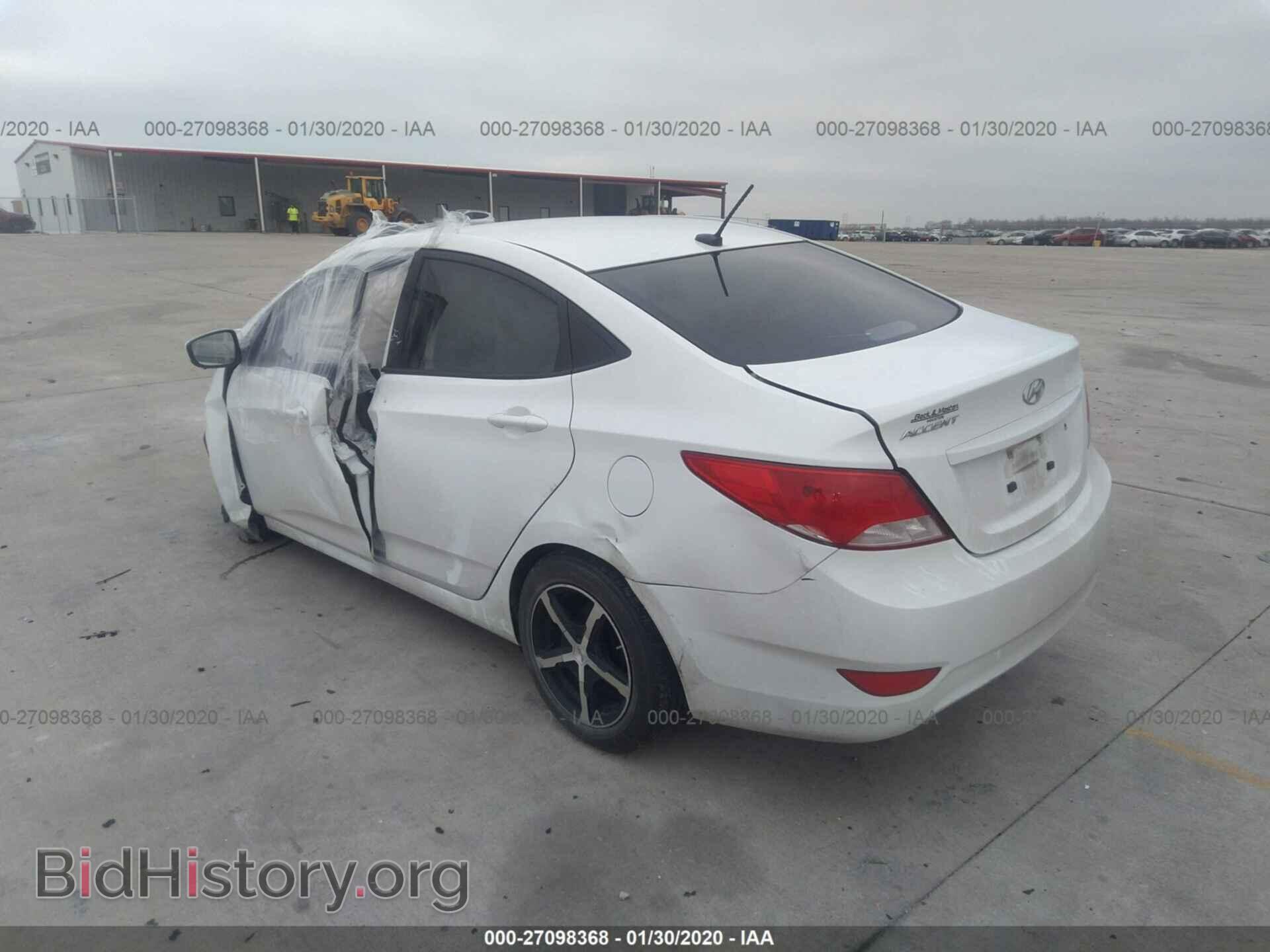 2016 HYUNDAI ACCENT - VIN: KMHCT4AE1GU012503 - Фото 3