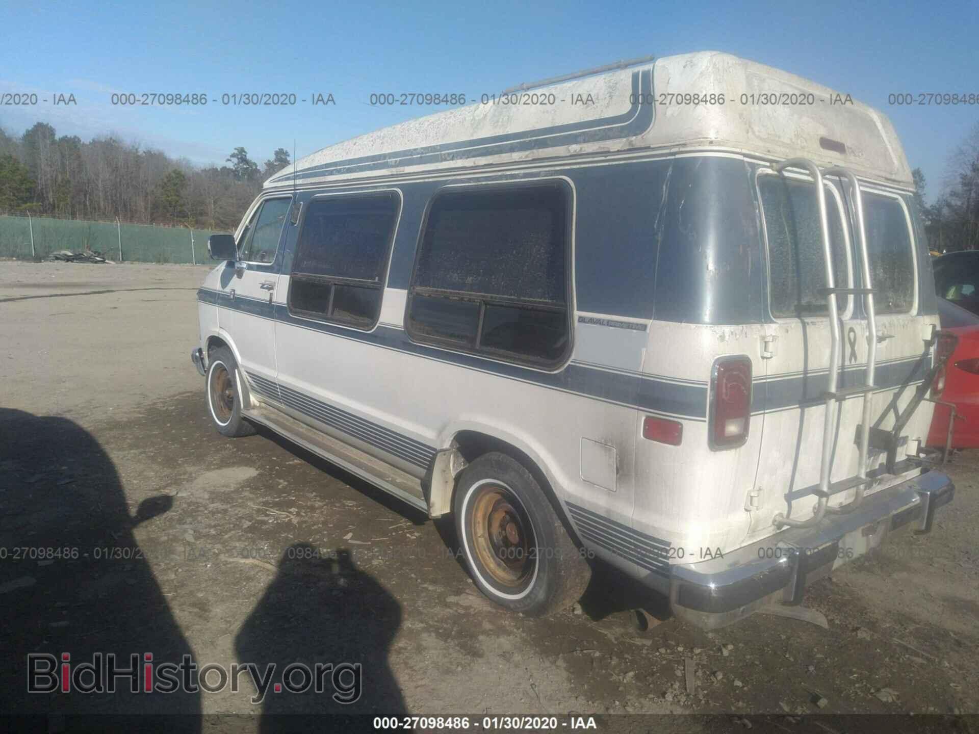 1990 DODGE RAM VAN - VIN: 2B6HB21Y0LK763236 - Фото 3