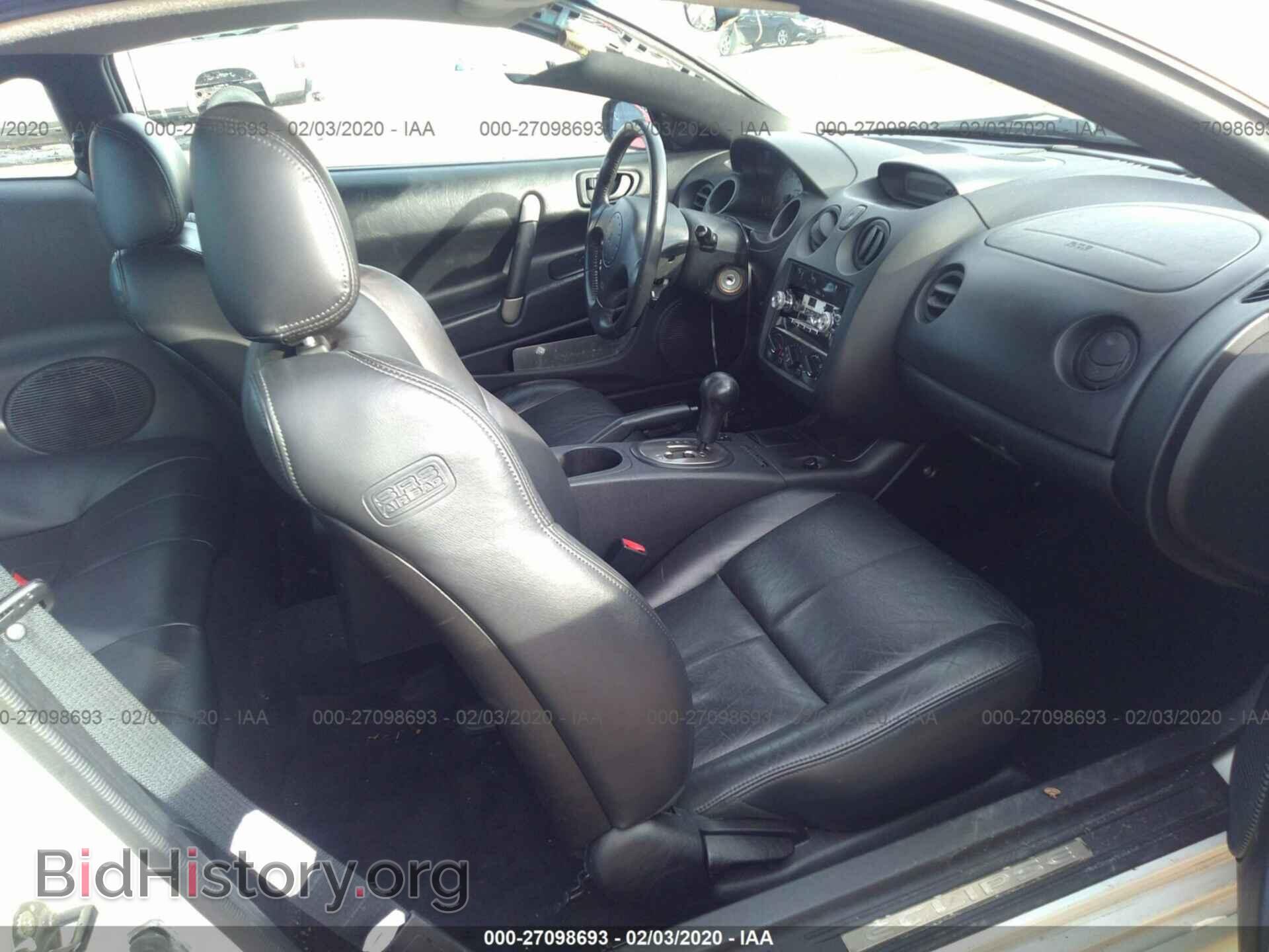 2001 MITSUBISHI ECLIPSE - VIN: 4A3AC54H21E059187 - Фото 5