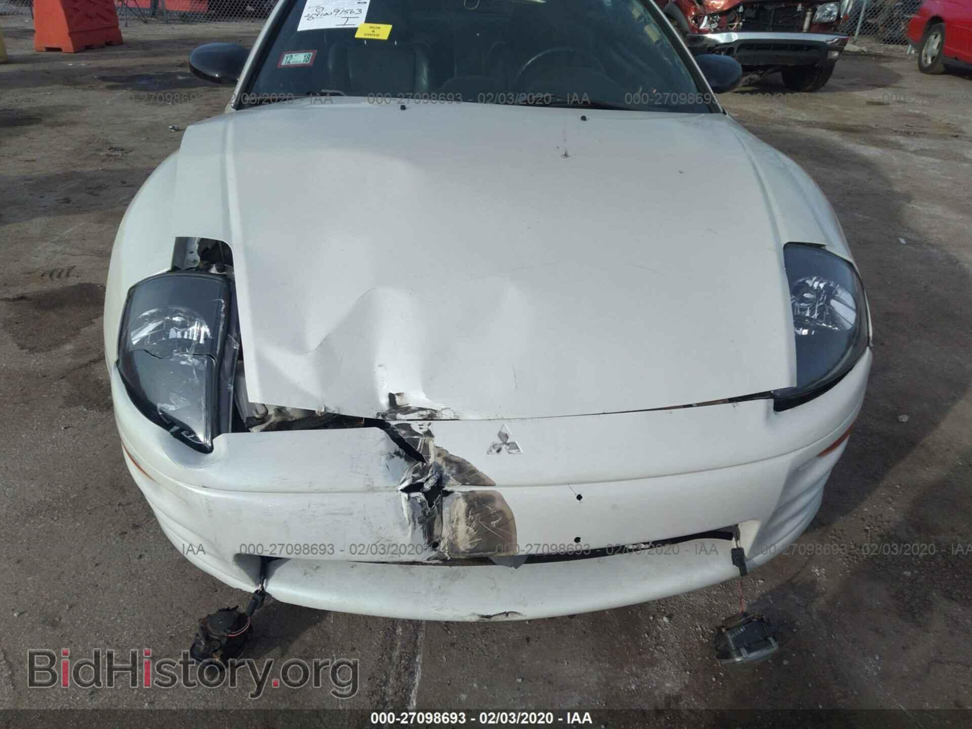 2001 MITSUBISHI ECLIPSE - VIN: 4A3AC54H21E059187 - Фото 6