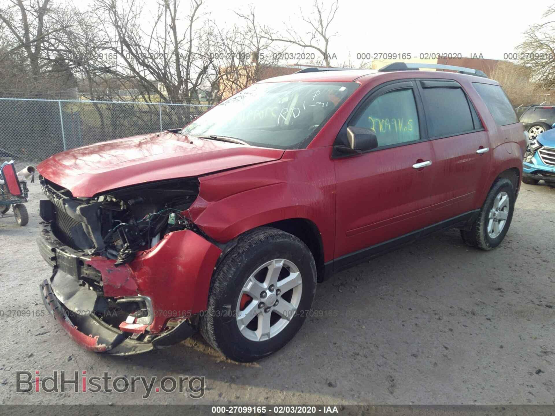 2013 GMC ACADIA - VIN: 1GKKRNED5DJ237515 - Фото 2