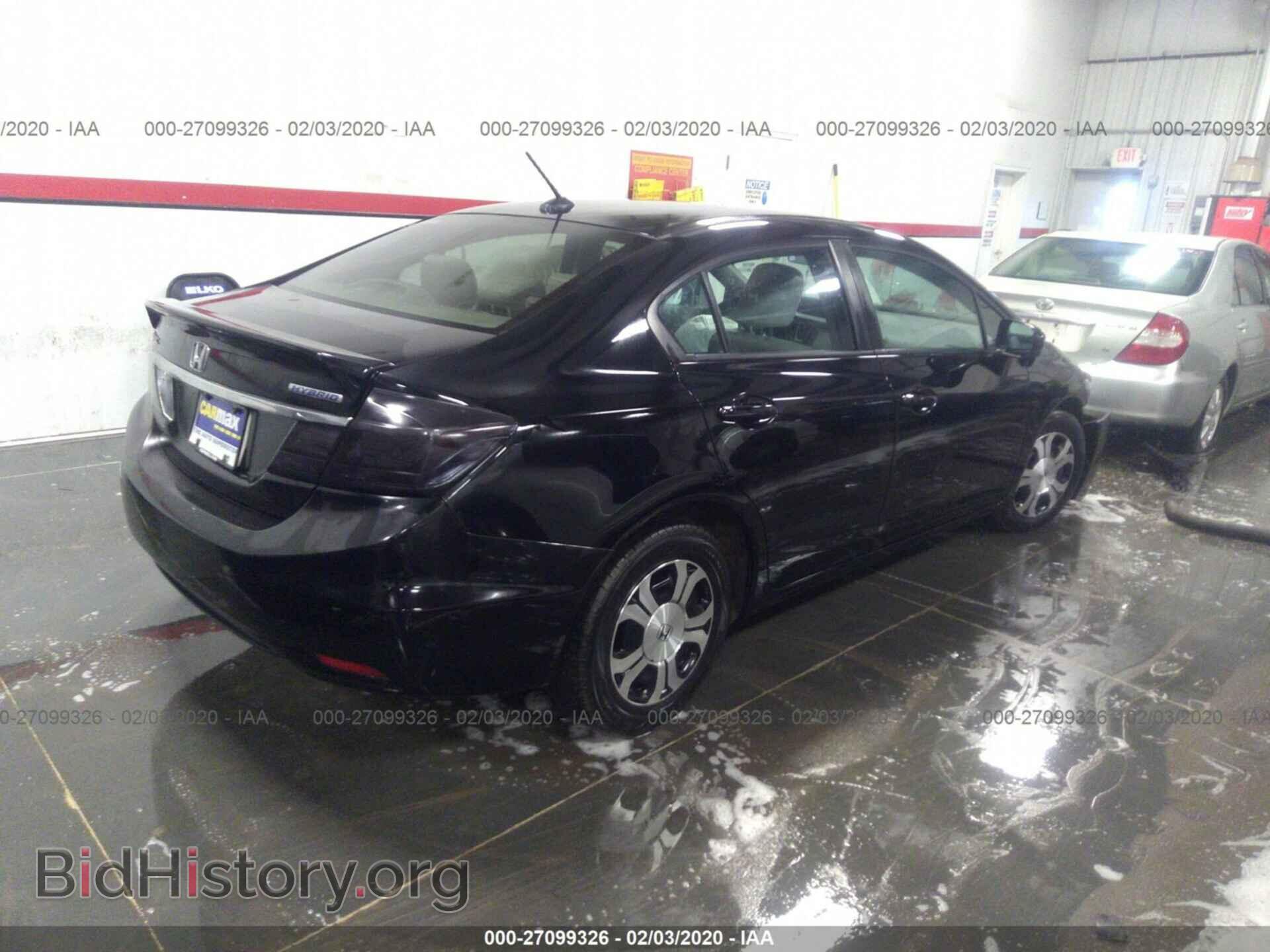 2014 HONDA CIVIC - VIN: 19XFB4F2XEE001059 - Фото 4