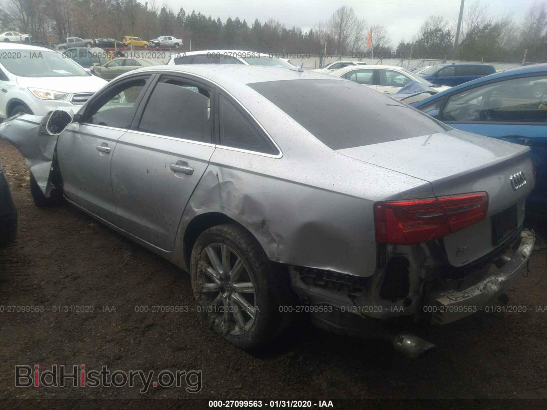 2013 AUDI A6 - VIN: WAUGGAFC4DN027631 - Фото 3