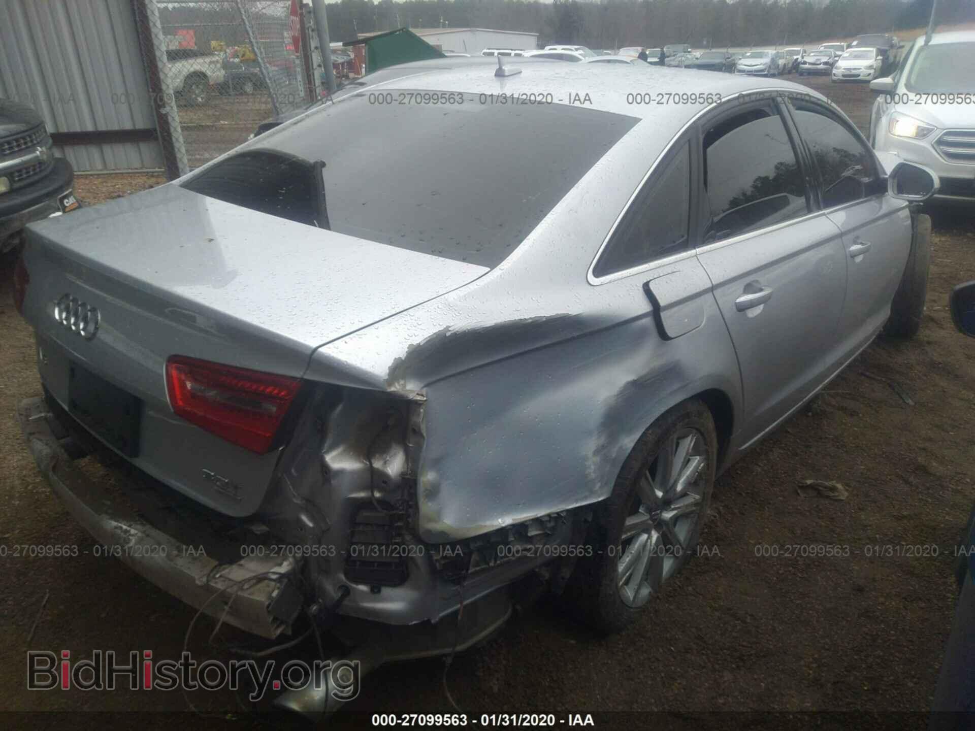 2013 AUDI A6 - VIN: WAUGGAFC4DN027631 - Фото 4
