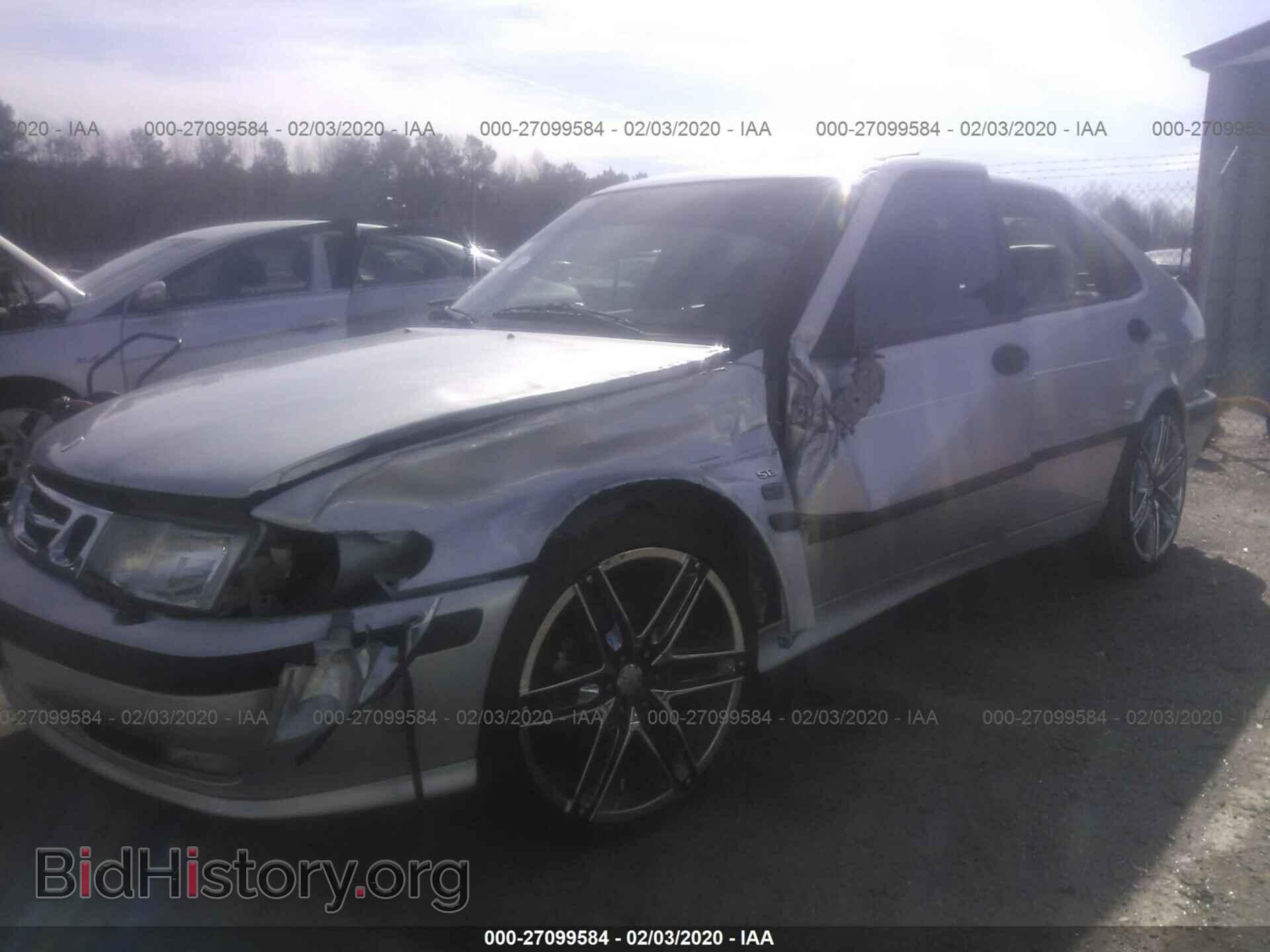 2002 SAAB 9-3 - VIN: YS3DF58K422032257 - Фото 2