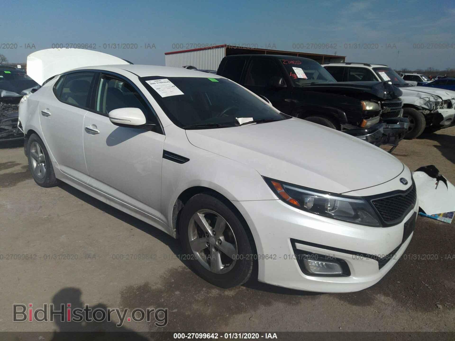 Photo KNAGM4A78F5593637 - KIA OPTIMA 2015