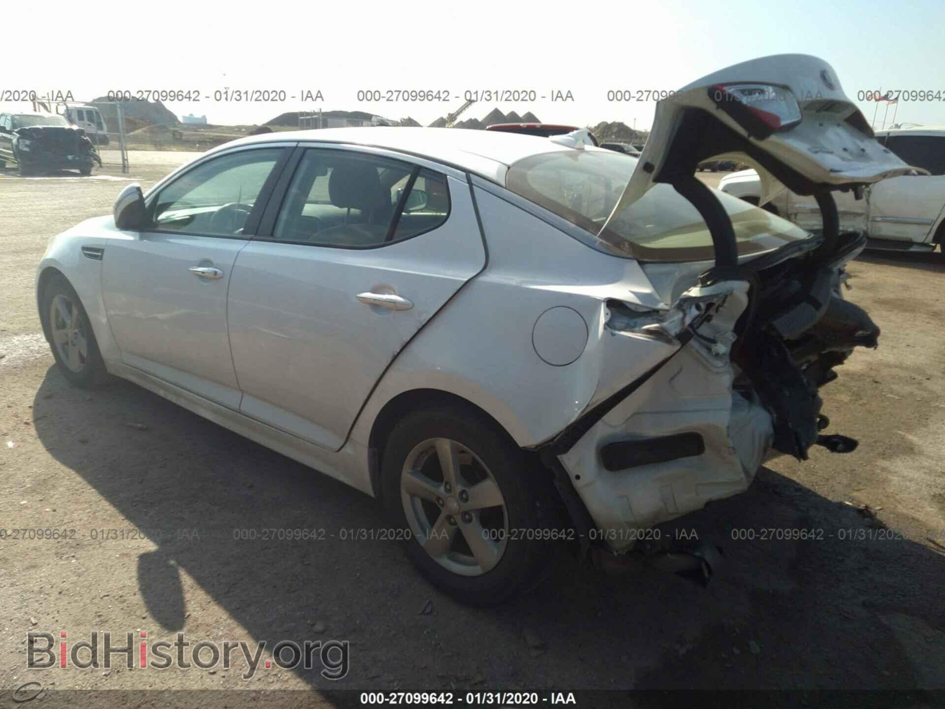 2015 KIA OPTIMA - VIN: KNAGM4A78F5593637 - Photo 3