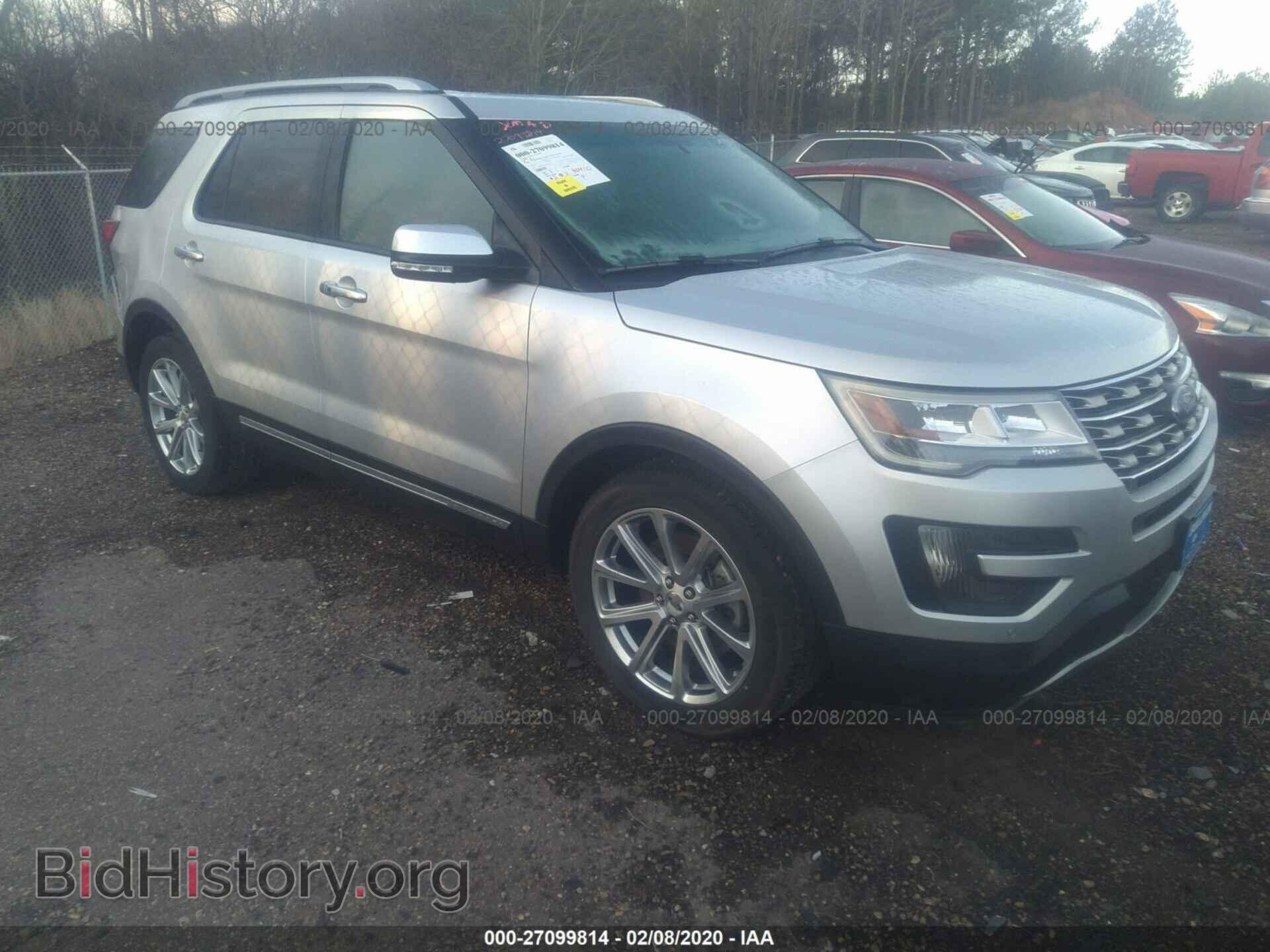 Фотография 1FM5K7F85GGA10316 - FORD EXPLORER 2016